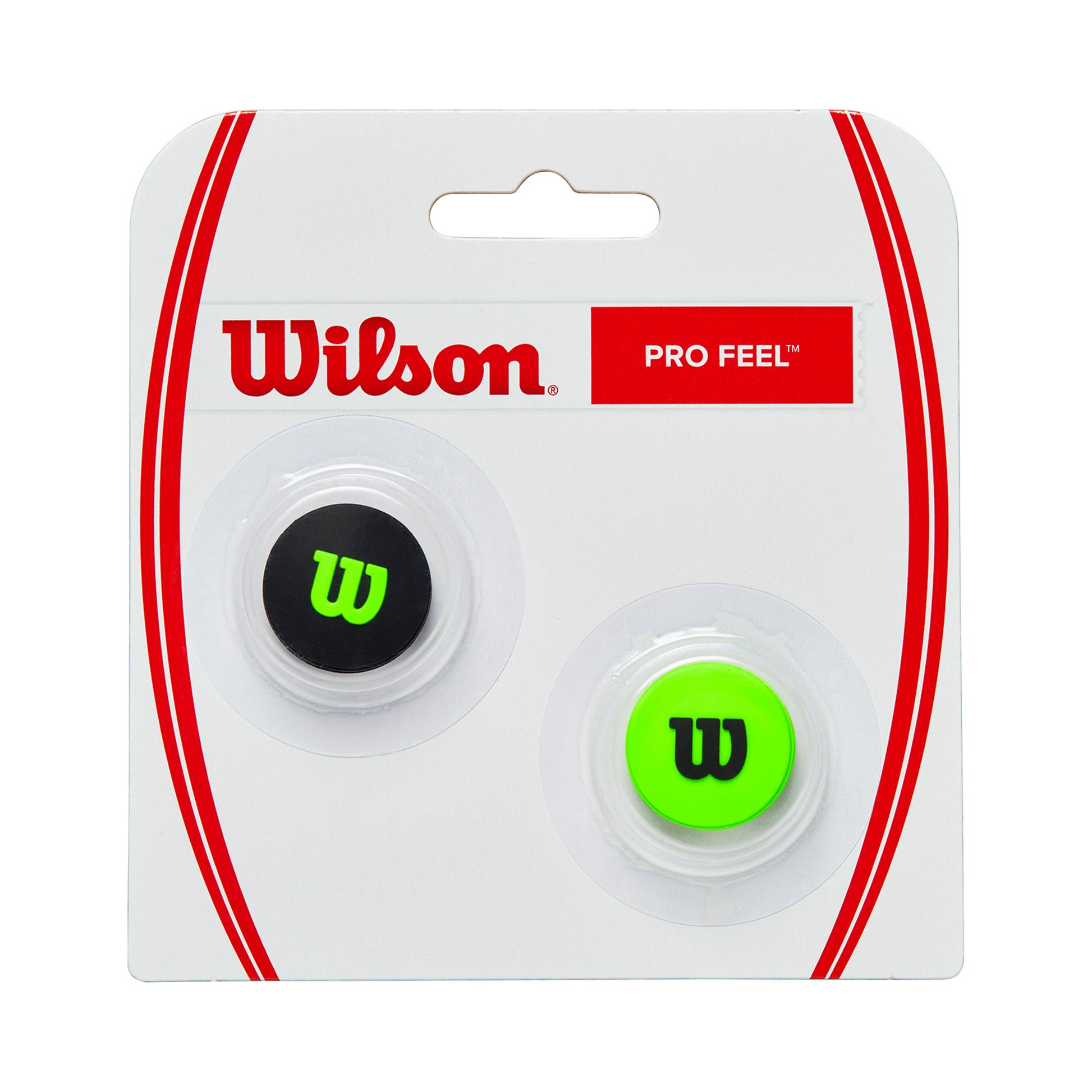 Wilson Blade Pro Feel Blade Dämpare 2-pack-Svart,Grön