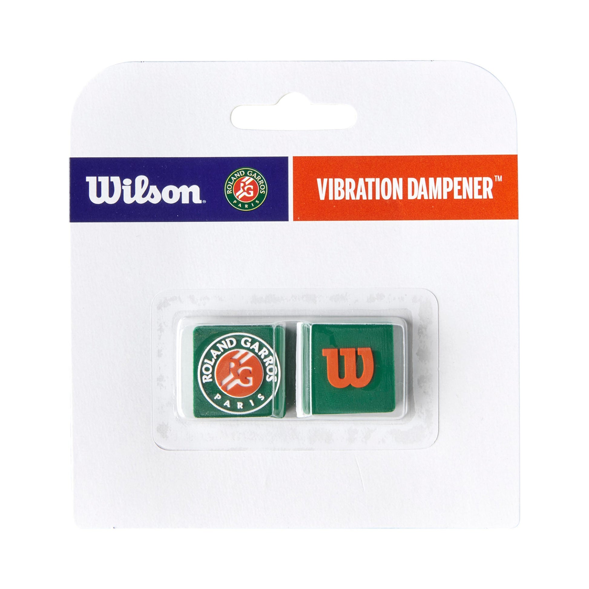 Wilson Roland Garros 2025 Dämpare 2-pack-Grön,Röd