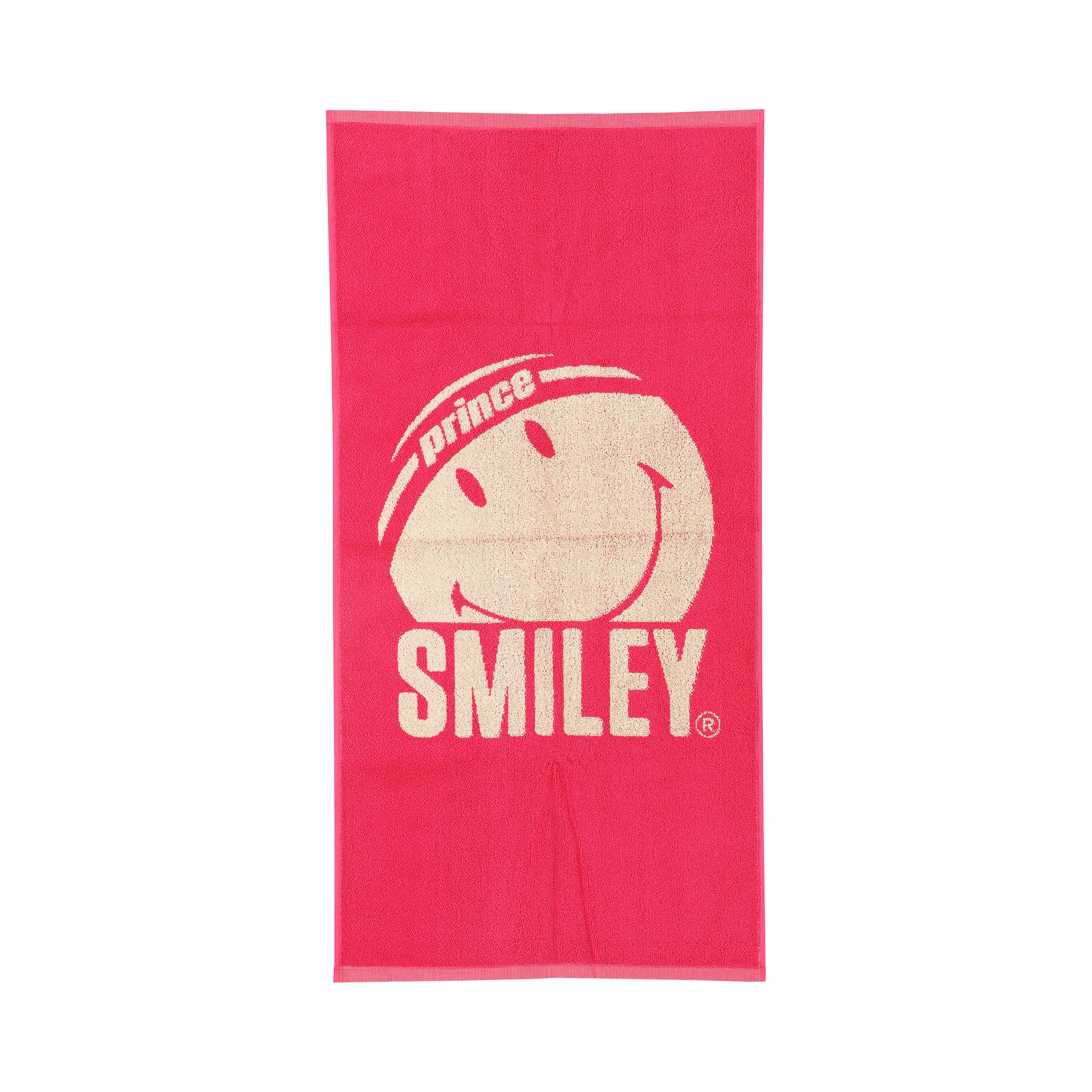 Prince Long Loop Twisted Handduk-Pink,Creme