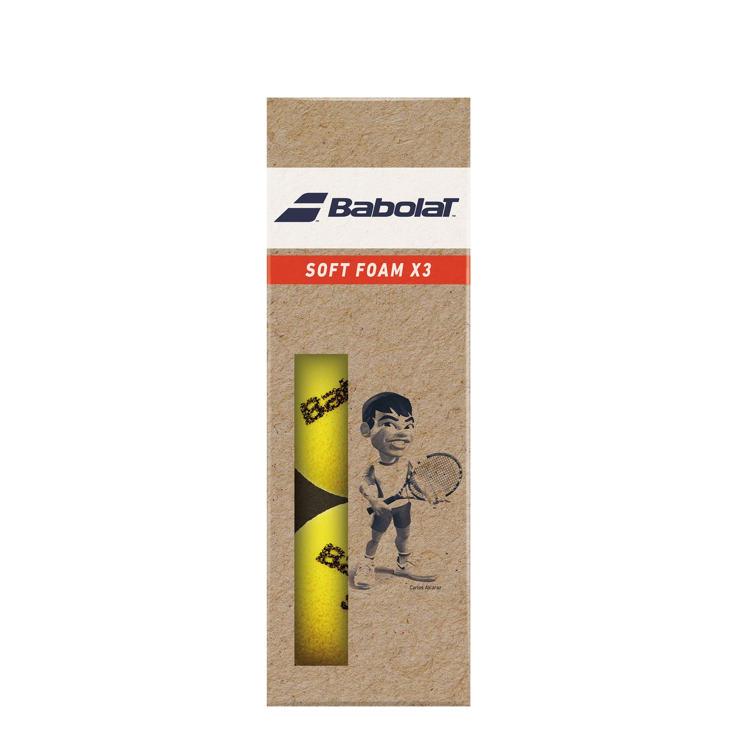 Babolat Soft Foam 3-pack Påse