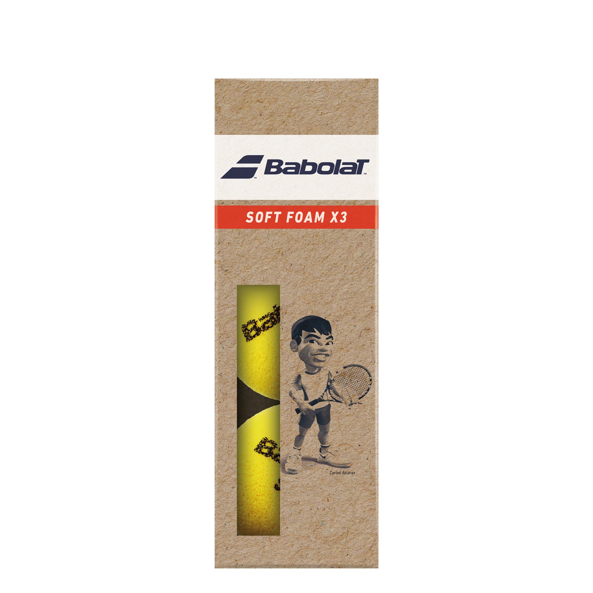 Babolat Soft Foam 3-pack Påse