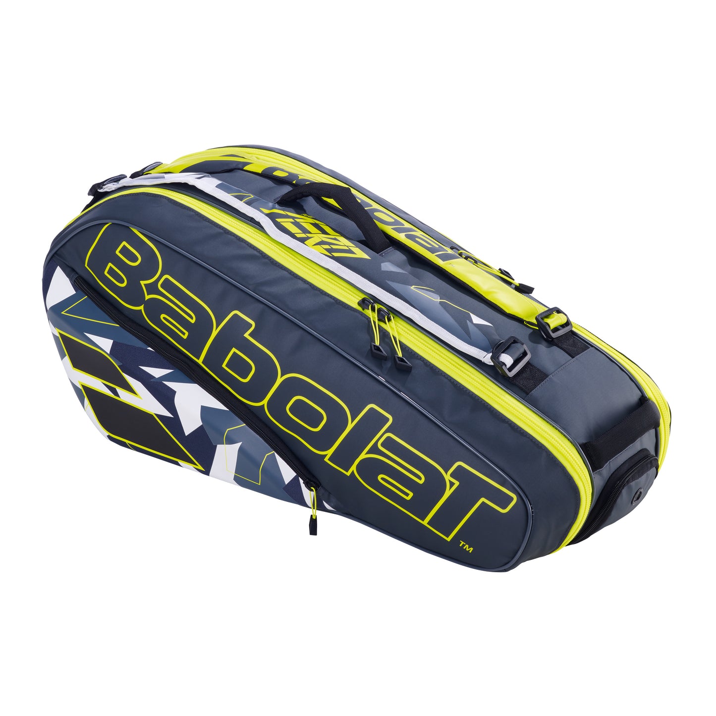 Babolat Pure Aero RH X 6 Racketväska-Antracit,Gul