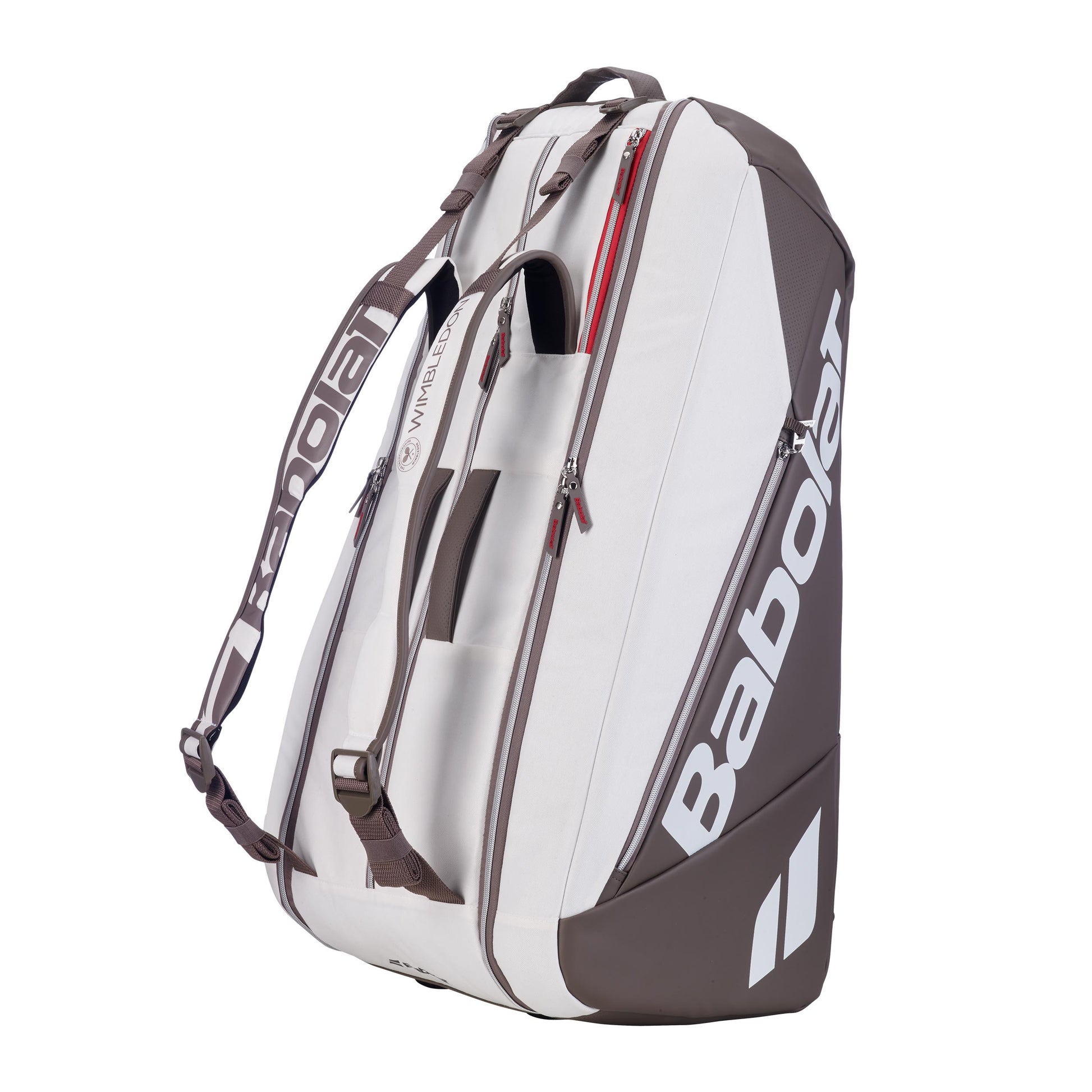 Babolat Pure Drive RH 9 Wimbledon Racketväska 9 - vit