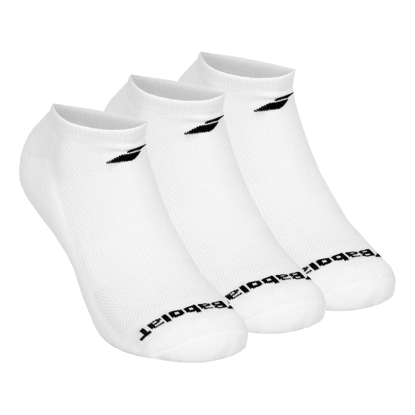 Babolat Invisible Tennisstrumpor 3-pack Unisex - vit, svart