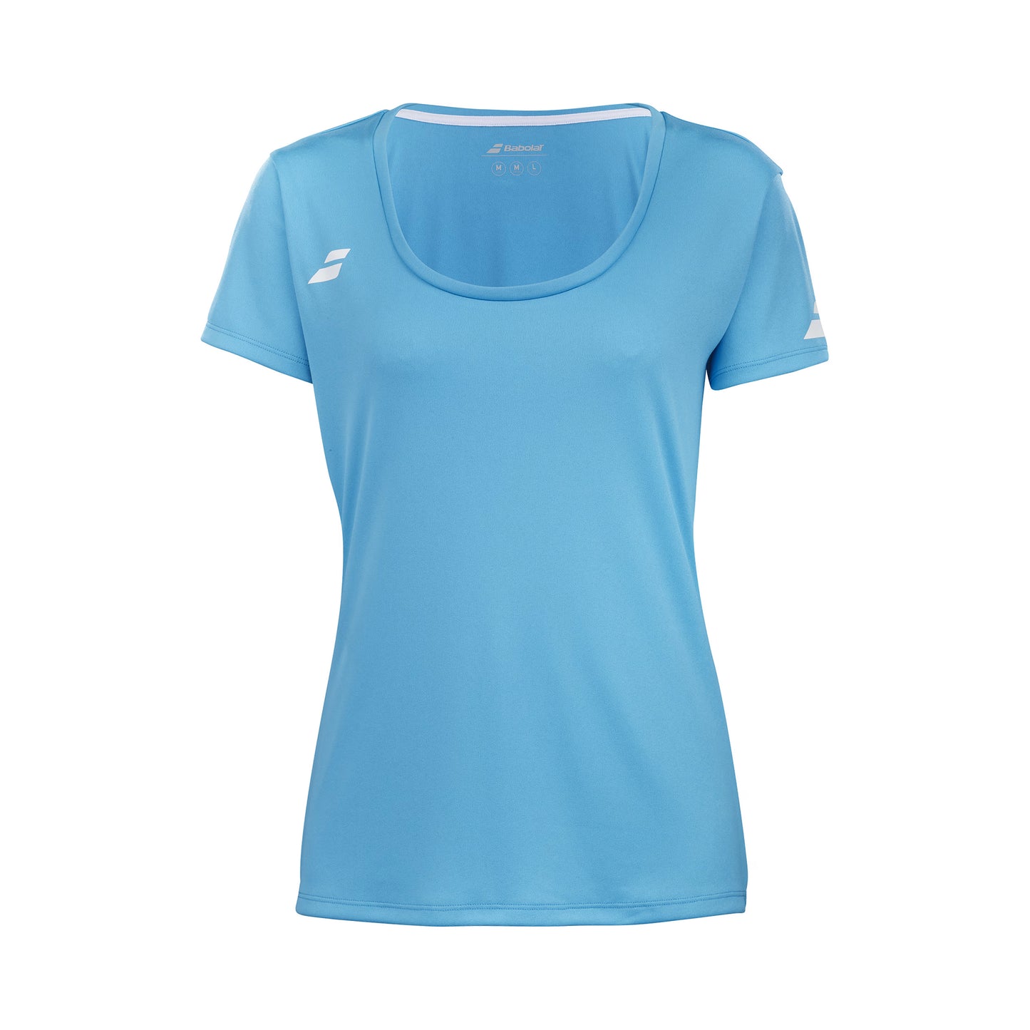 Babolat Play Cap Sleeve T-shirt Flickor-Blå,Vit