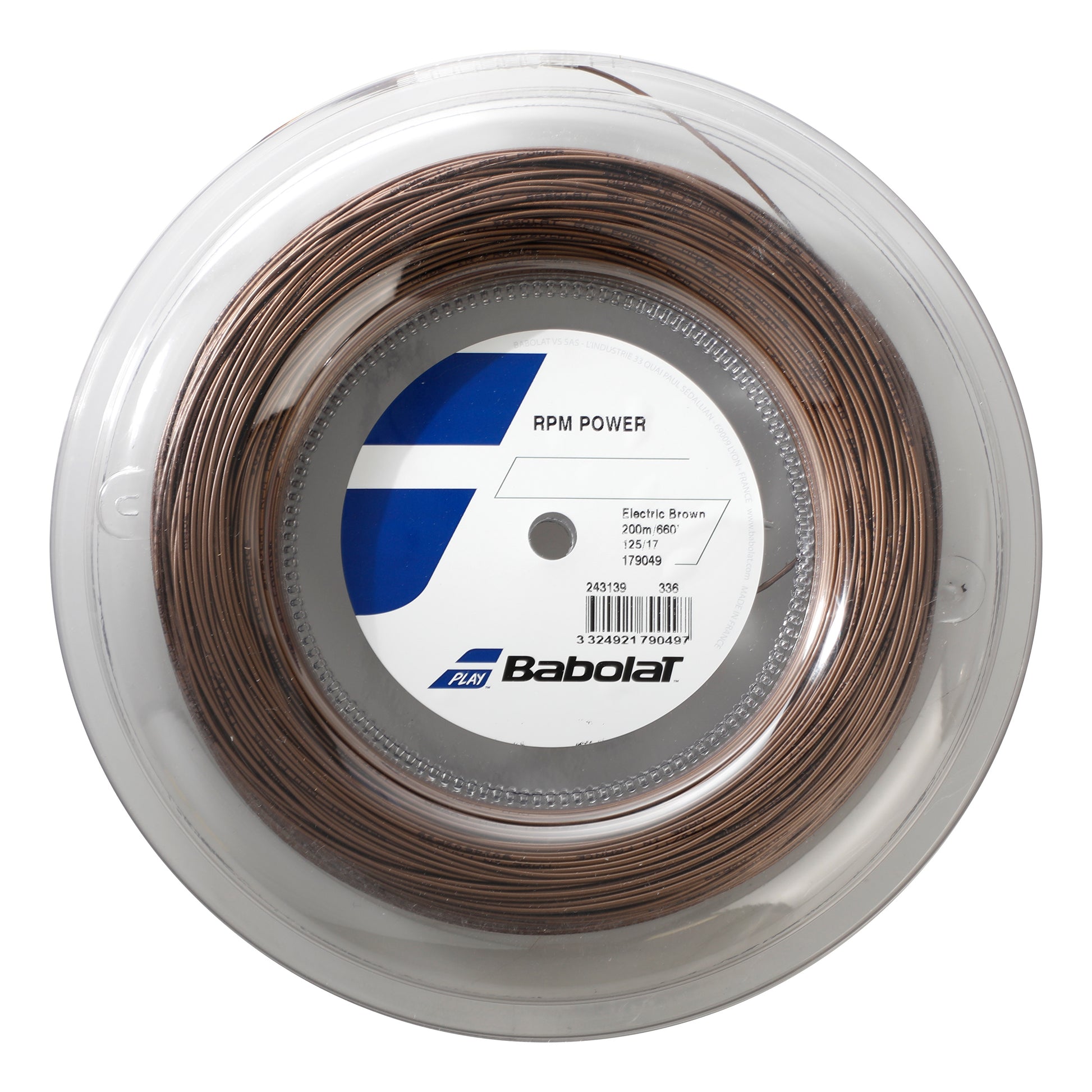 Babolat RPM Power Strängrulle 200m-Brun