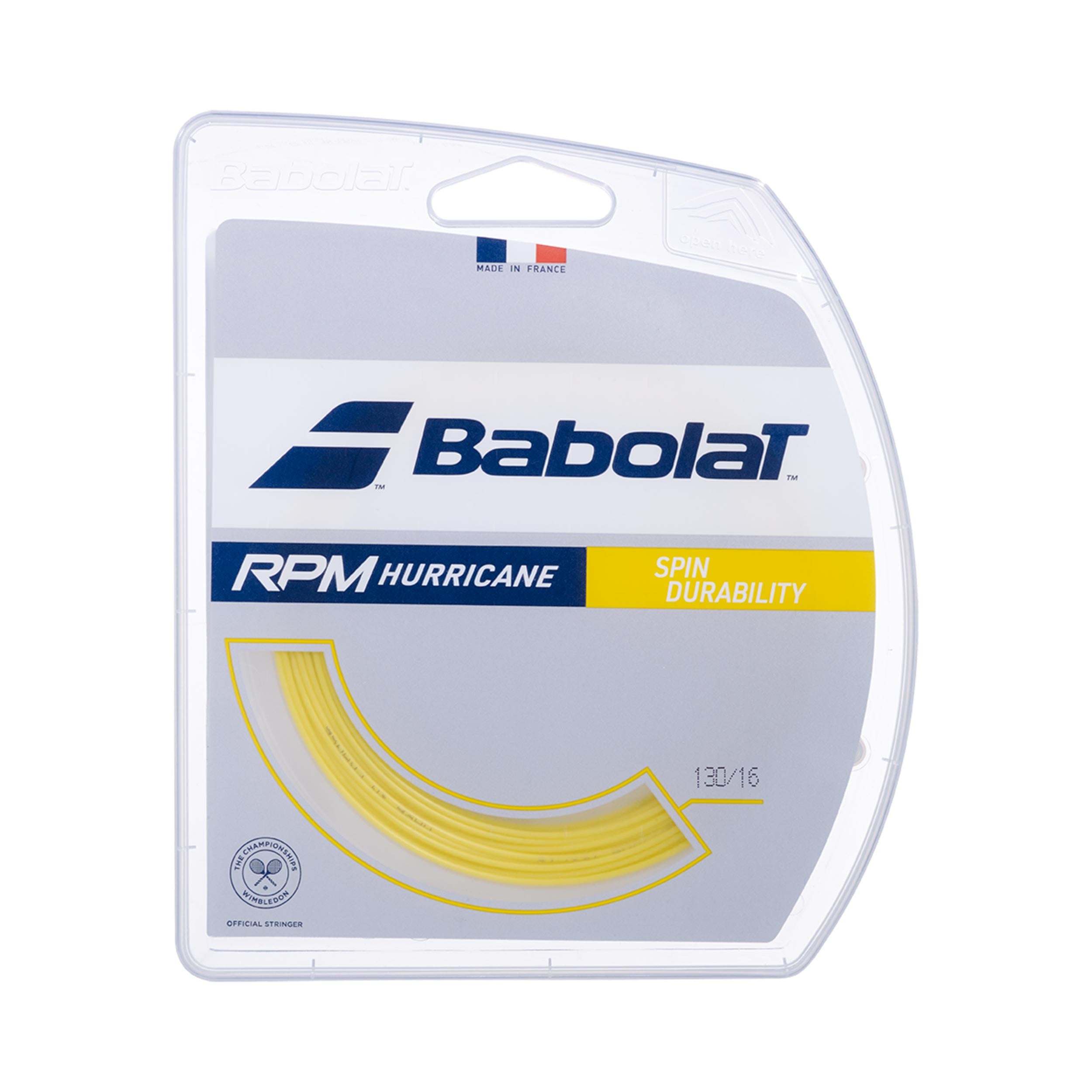 Babolat RPM Hurricane Strängset 12m-Gul