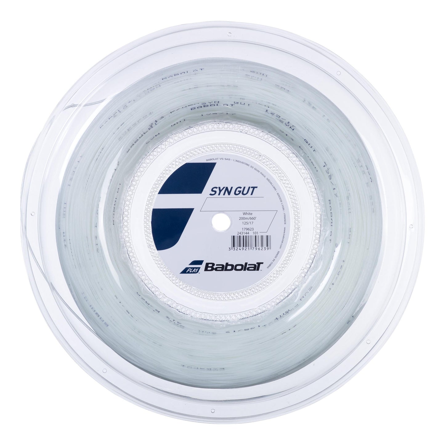 Babolat Synthetic Gut Strängrulle 200m-Vit