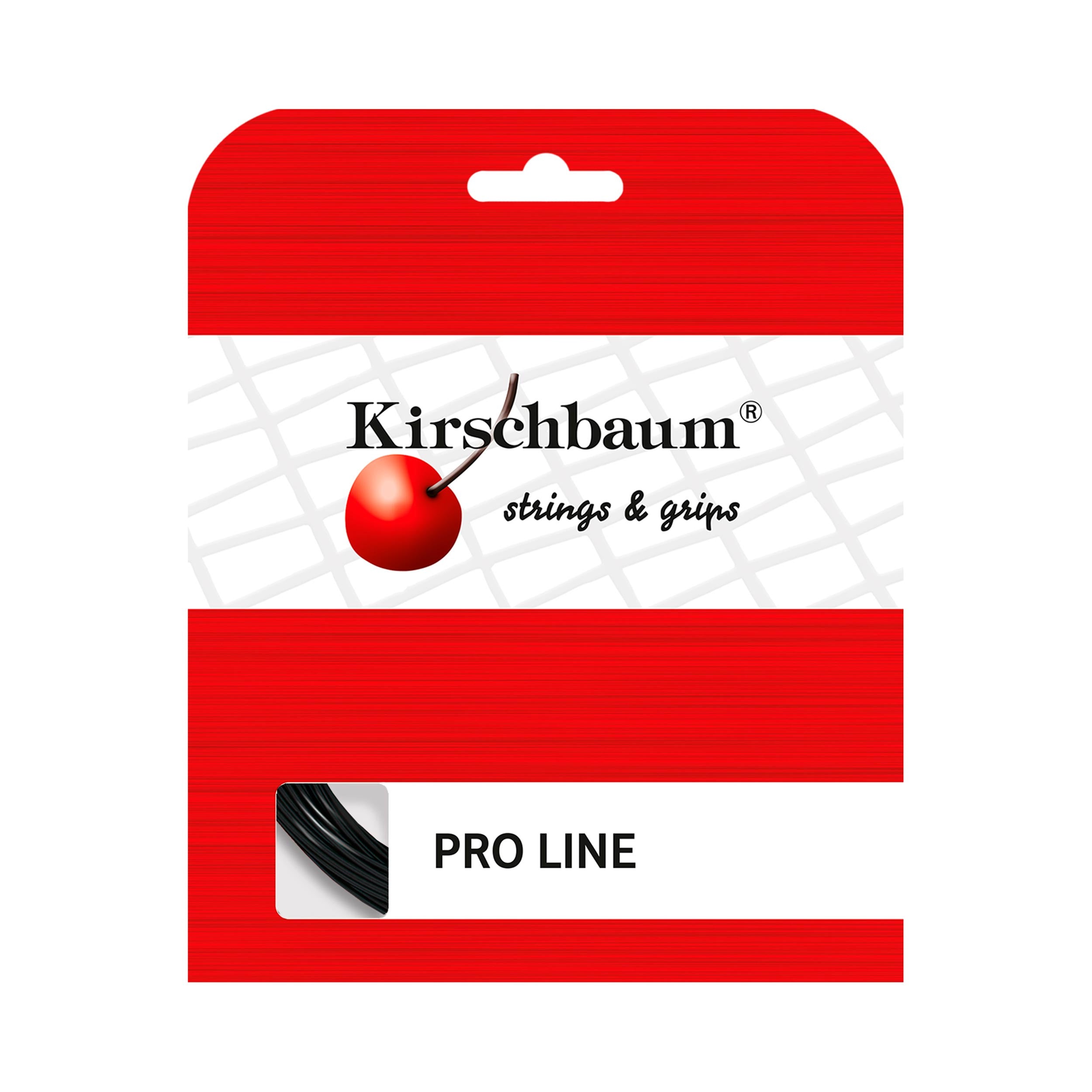 Kirschbaum Pro Line Strängset 12m-Svart