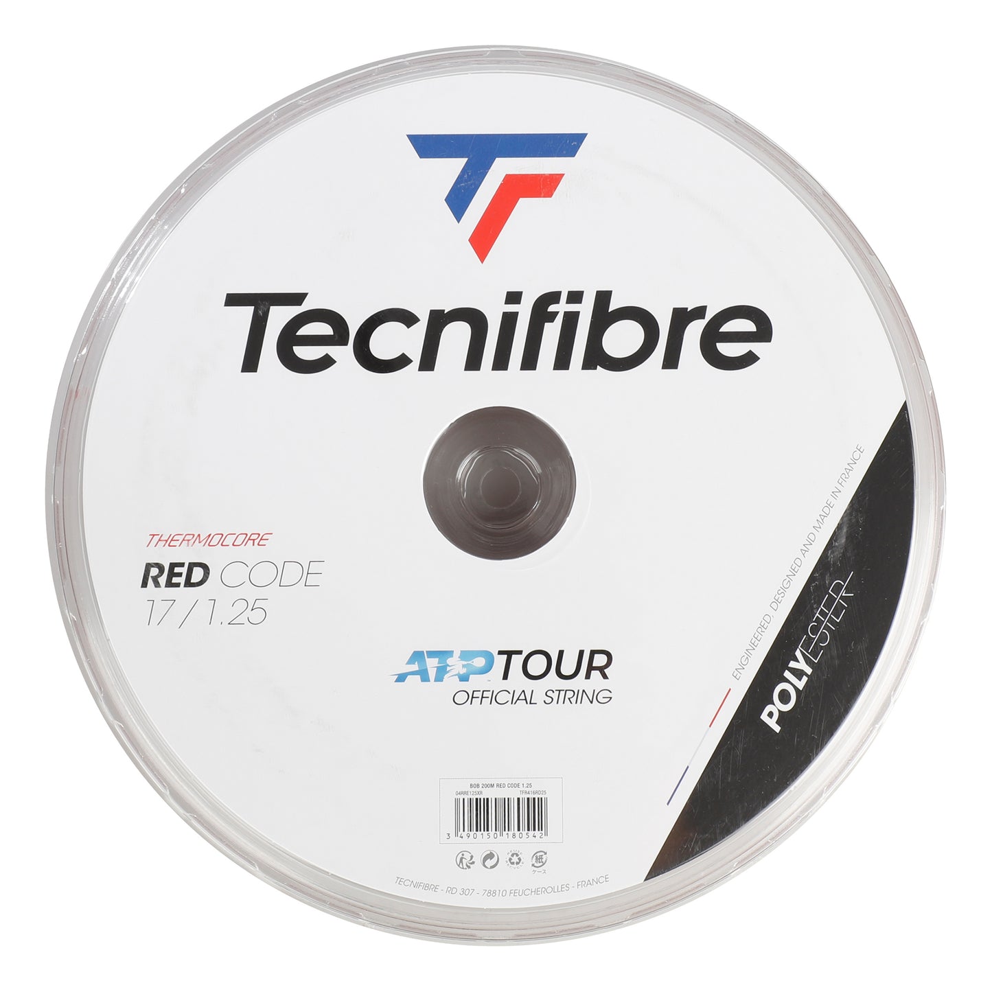 Tecnifibre Pro Redcode 200m Strängrulle-Röd