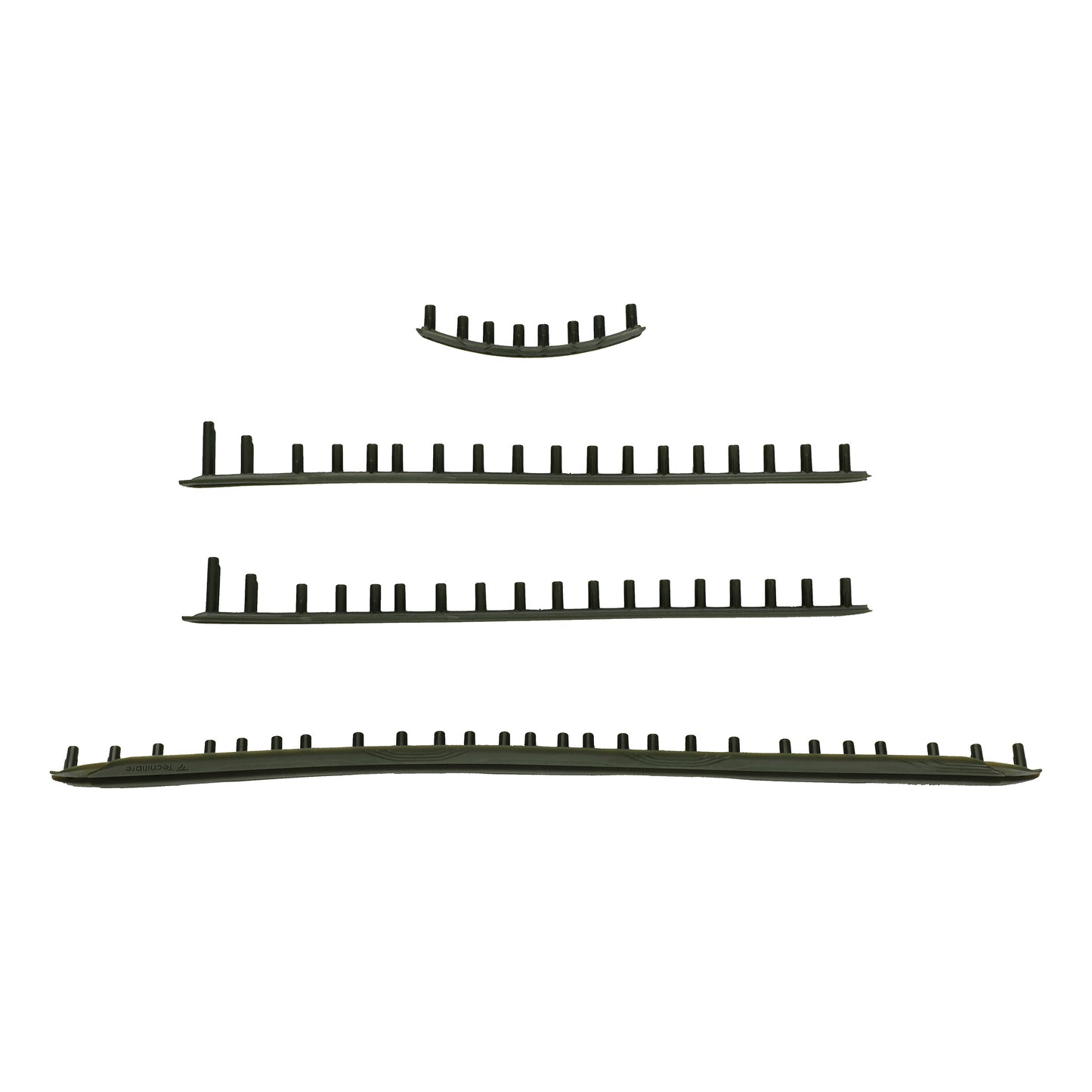 Tecnifibre T-Fight TF-40 16/19 Khaki Set Med Band Med Öglor-Svart