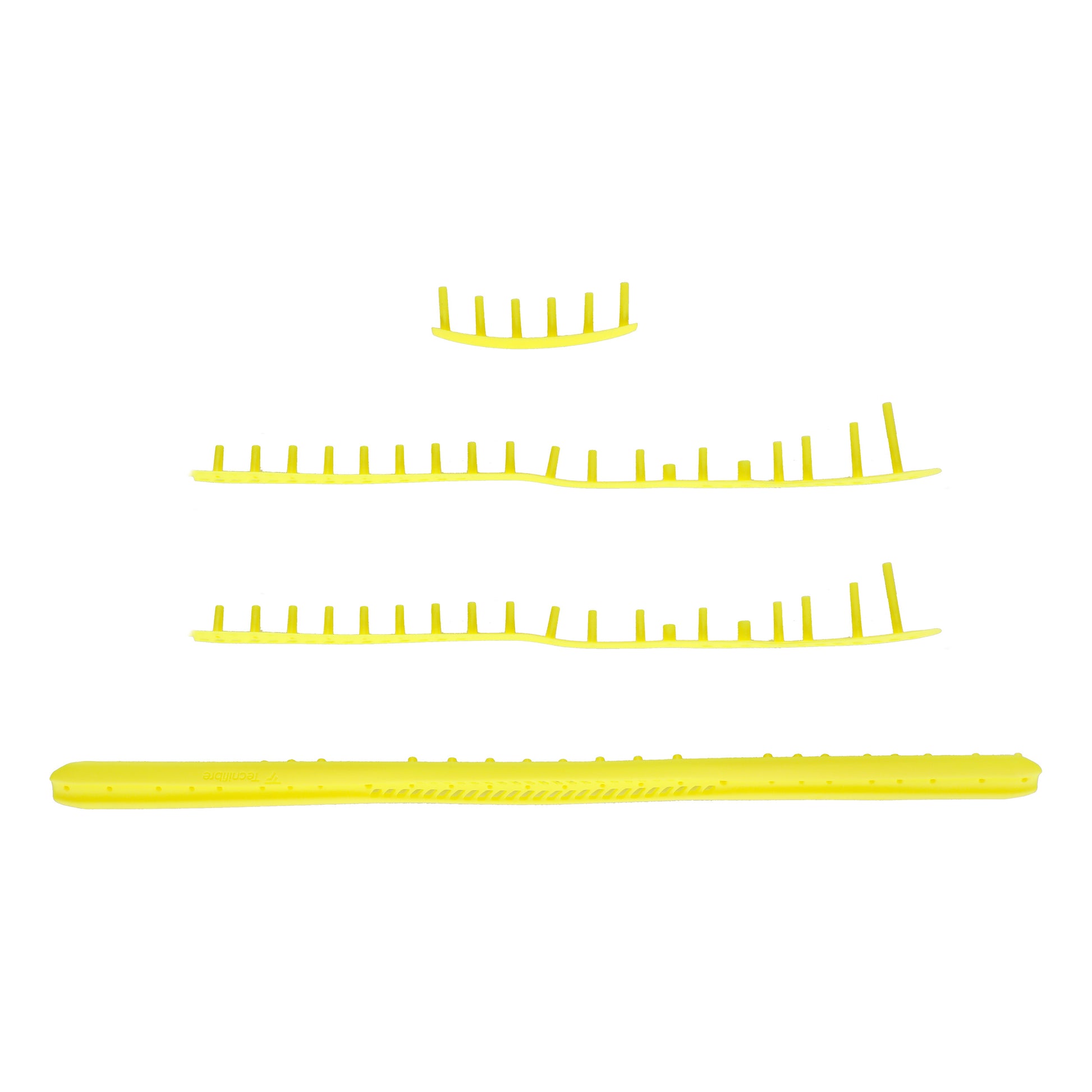 Tecnifibre T-Fight TF-X1 V2 275 Set Med Band Med Öglor-Gul