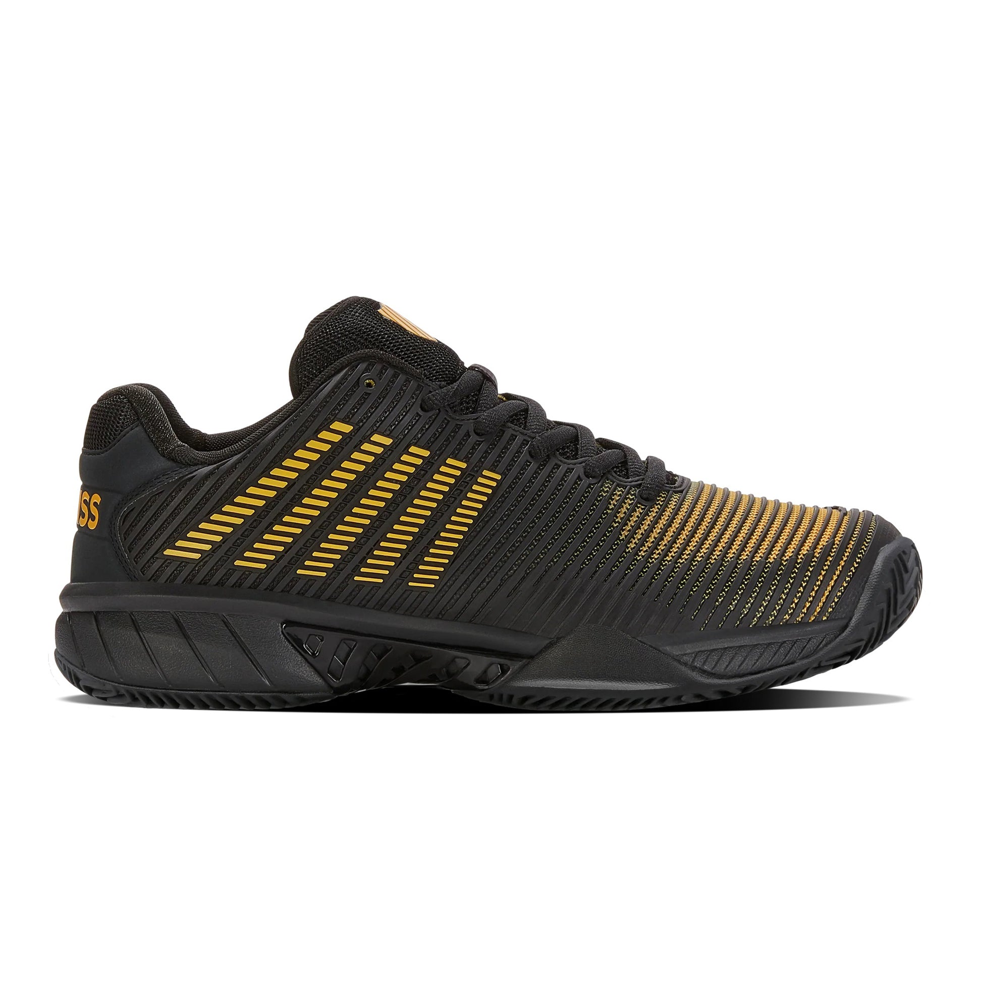K-Swiss Hypercourt Express 2 Sko för grus Herrar - svart, orange