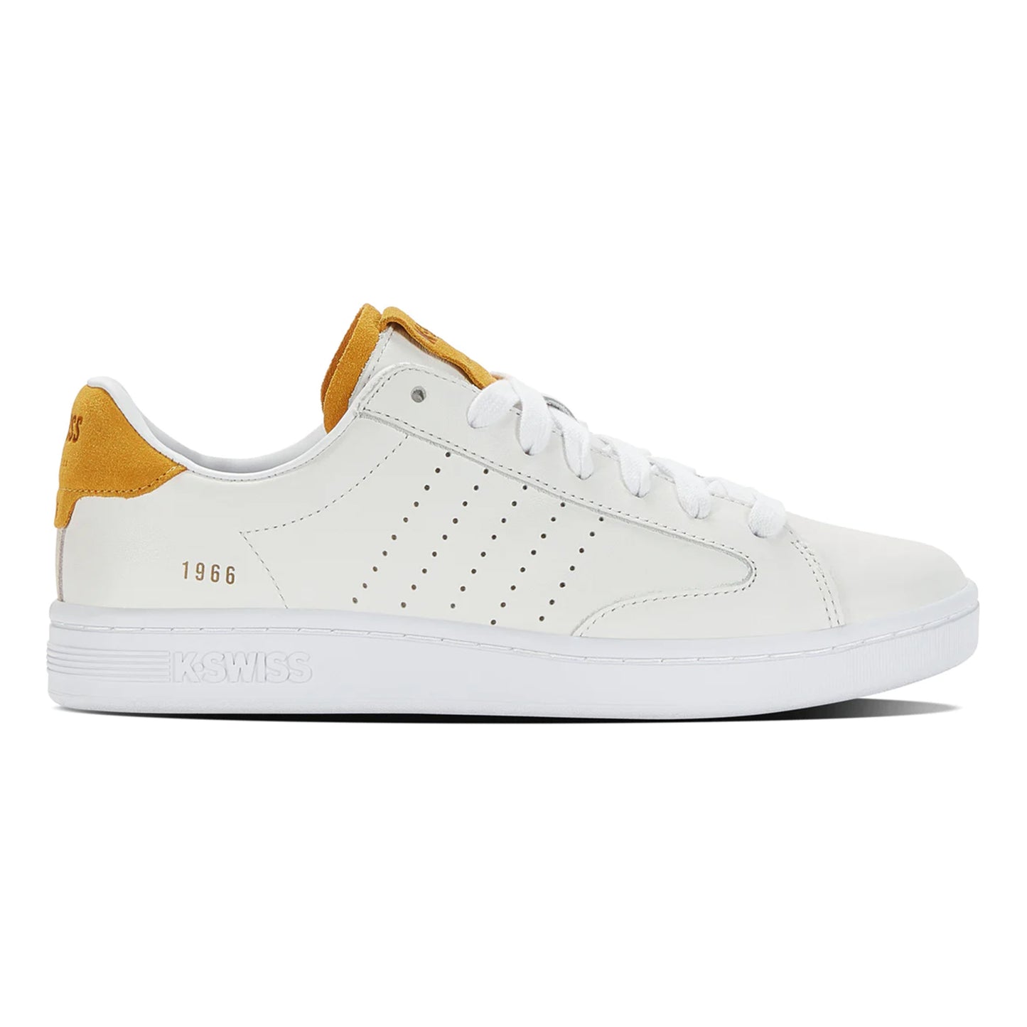 K-Swiss Lozan Klub LTH Fritidssko Herrar-vit, orange