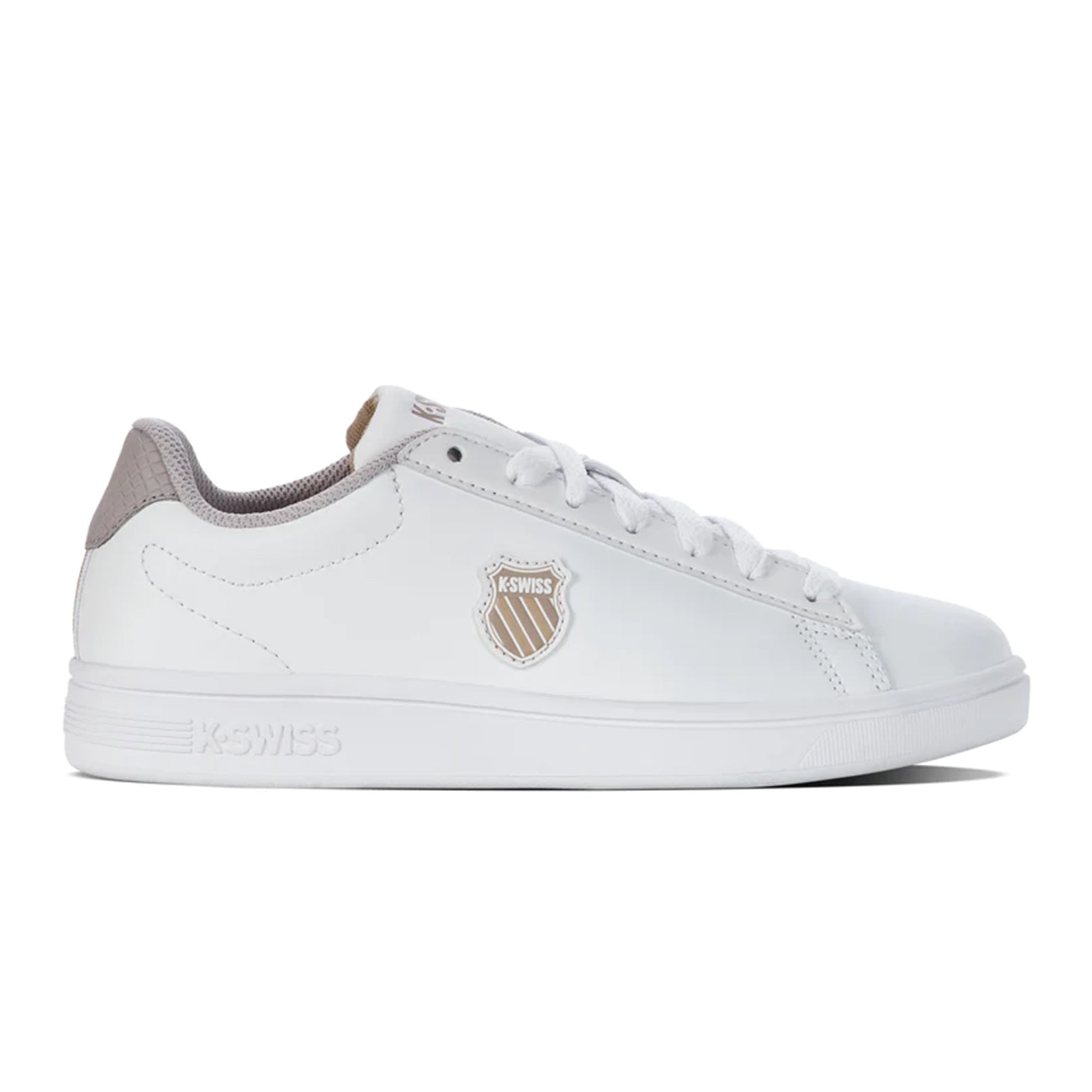 K-Swiss Court Shield Fritidssko Damer-Vit,Beige