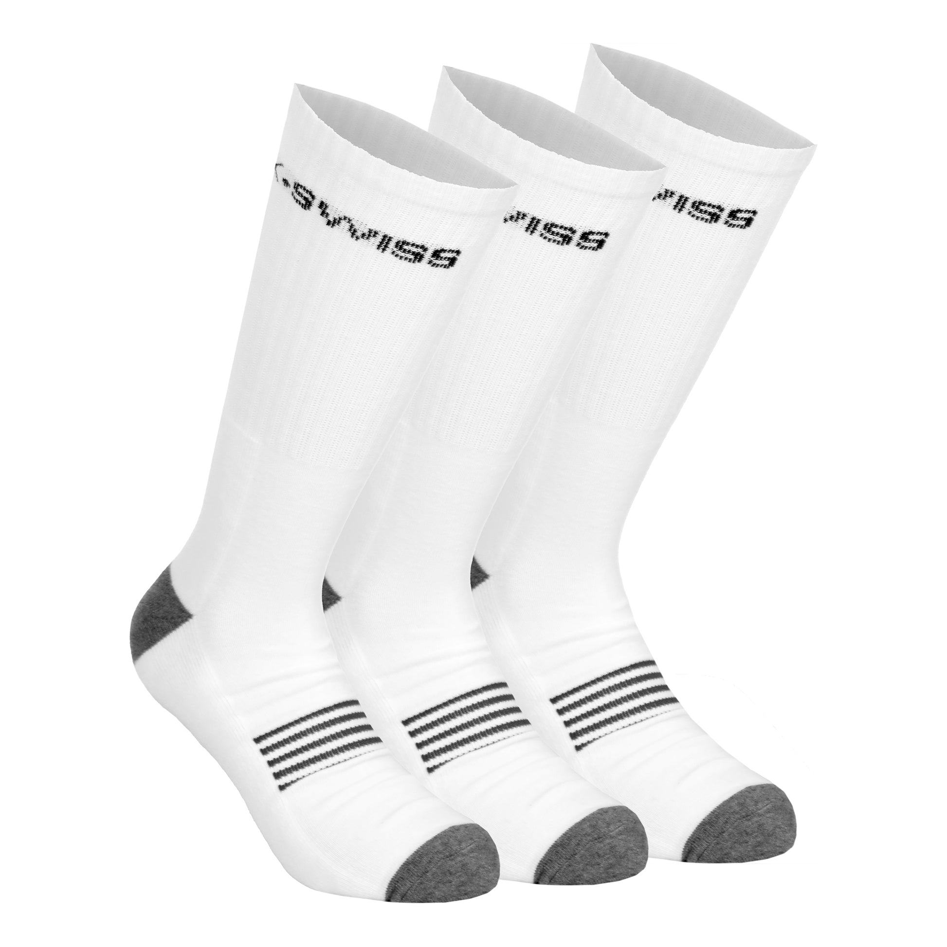 K-Swiss Tennisstrumpor - 3-pack Unisex-vit, svart