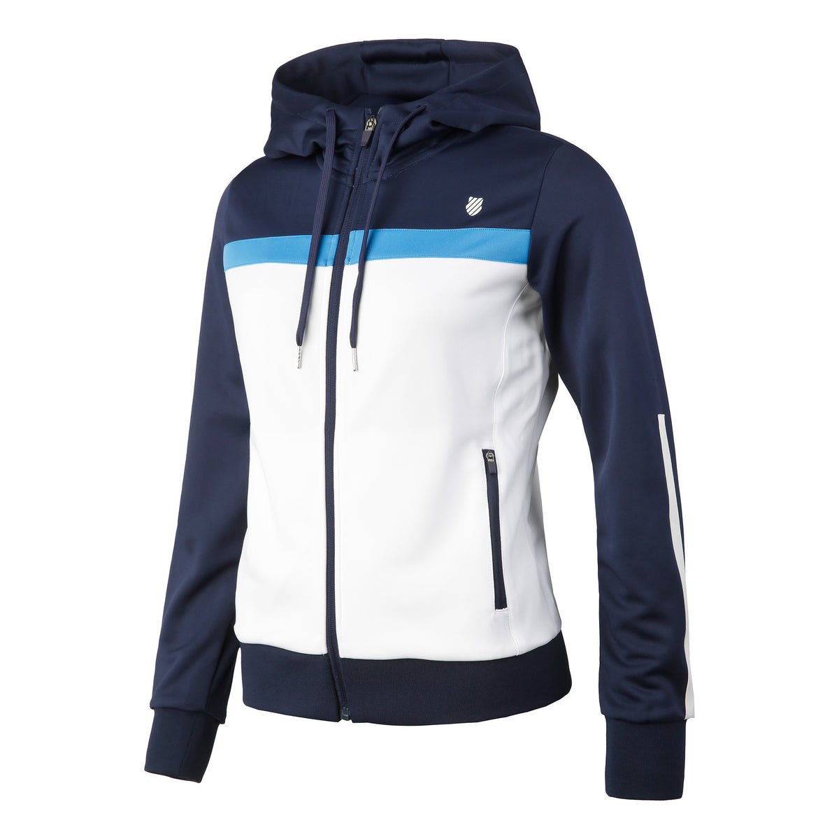 K-Swiss Core Team Tracksuit Träningsjacka Damer - mörkblå, vit