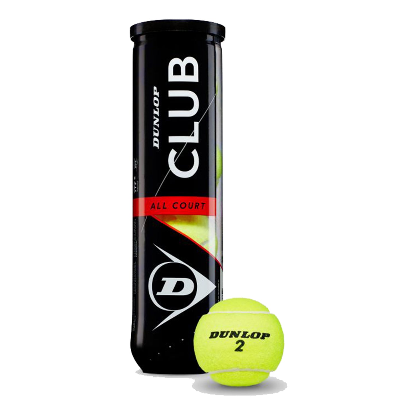 Dunlop Club All Court  4-pack rör