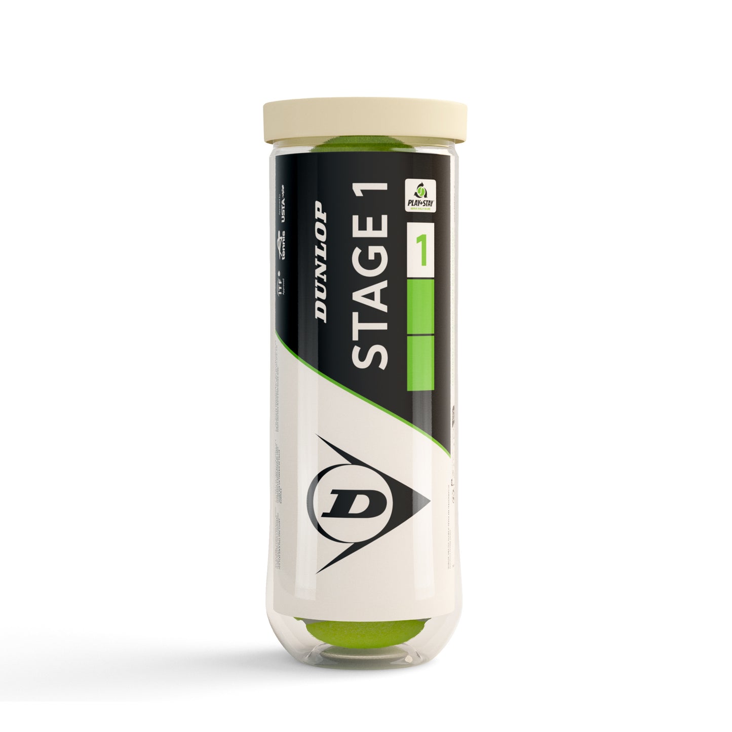 Dunlop Mini Tennis (Stage 1) 3-pack Rör