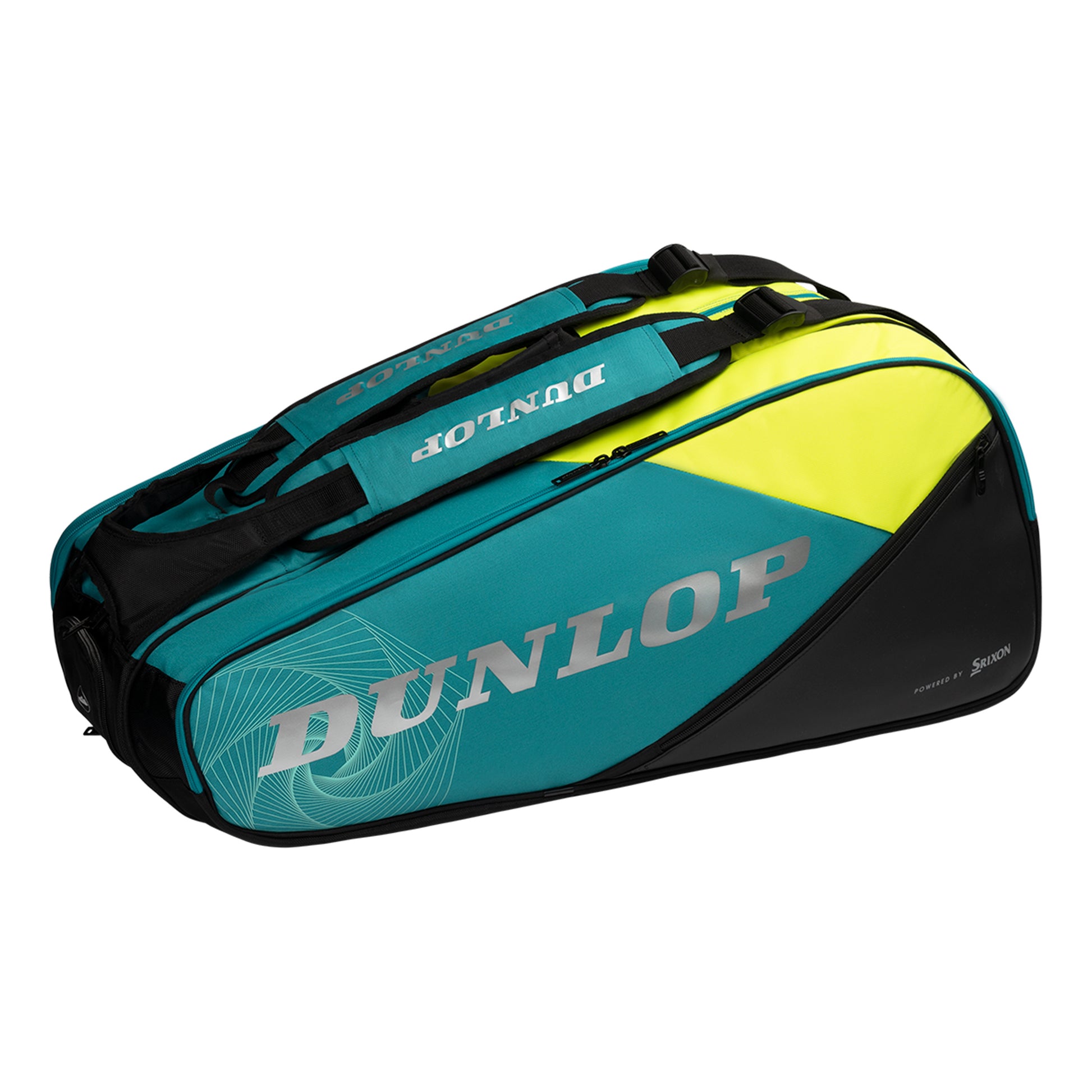 Dunlop SX Performance Racketväska 12-Svart,Turkos