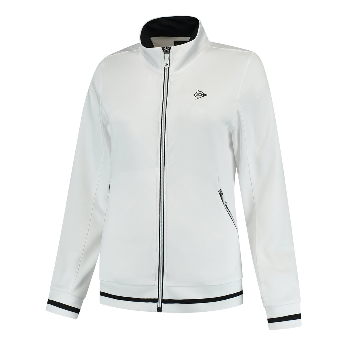 Dunlop Knitted Träningsjacka Damer - vit,