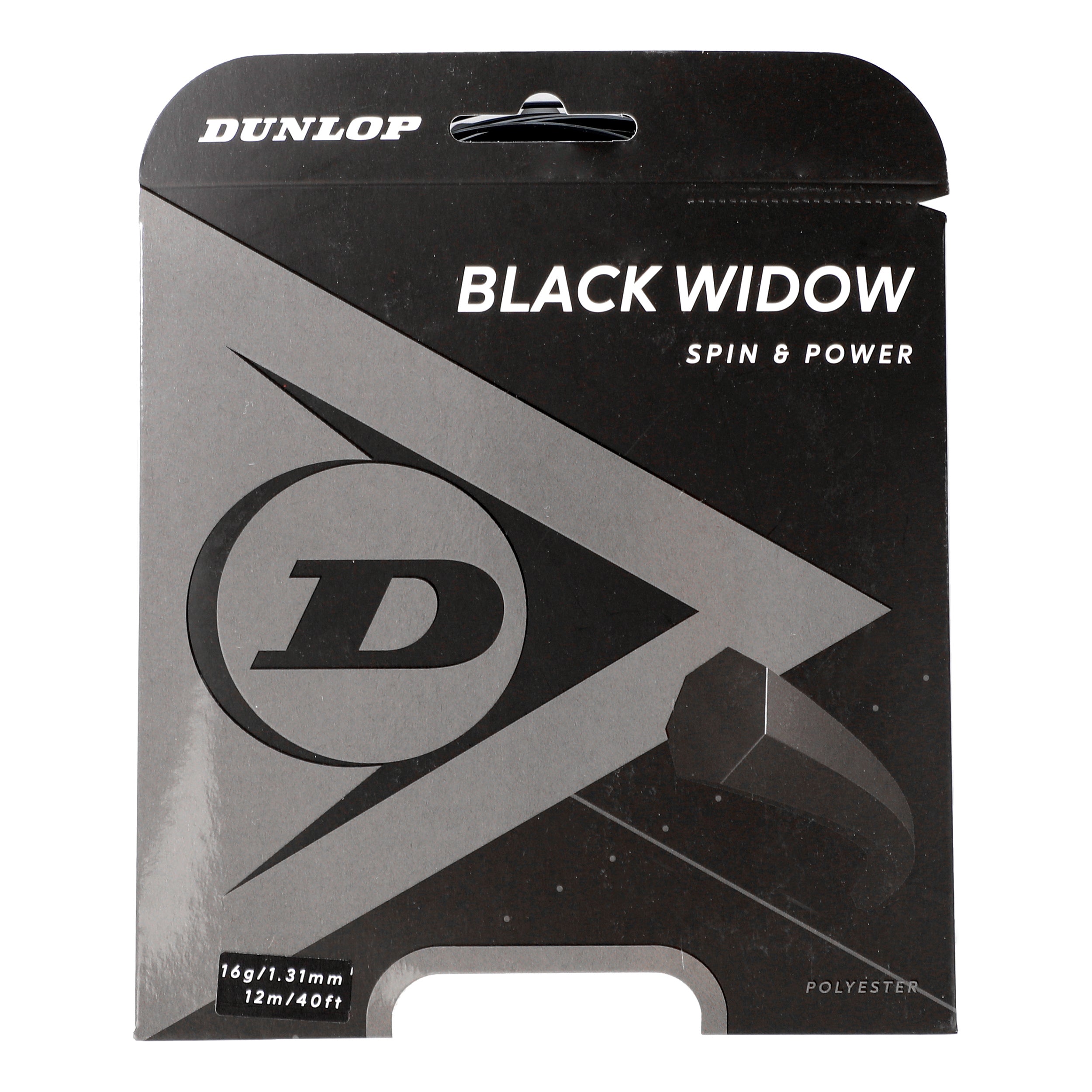 Dunlop Black Widow Strängset 12m-Svart