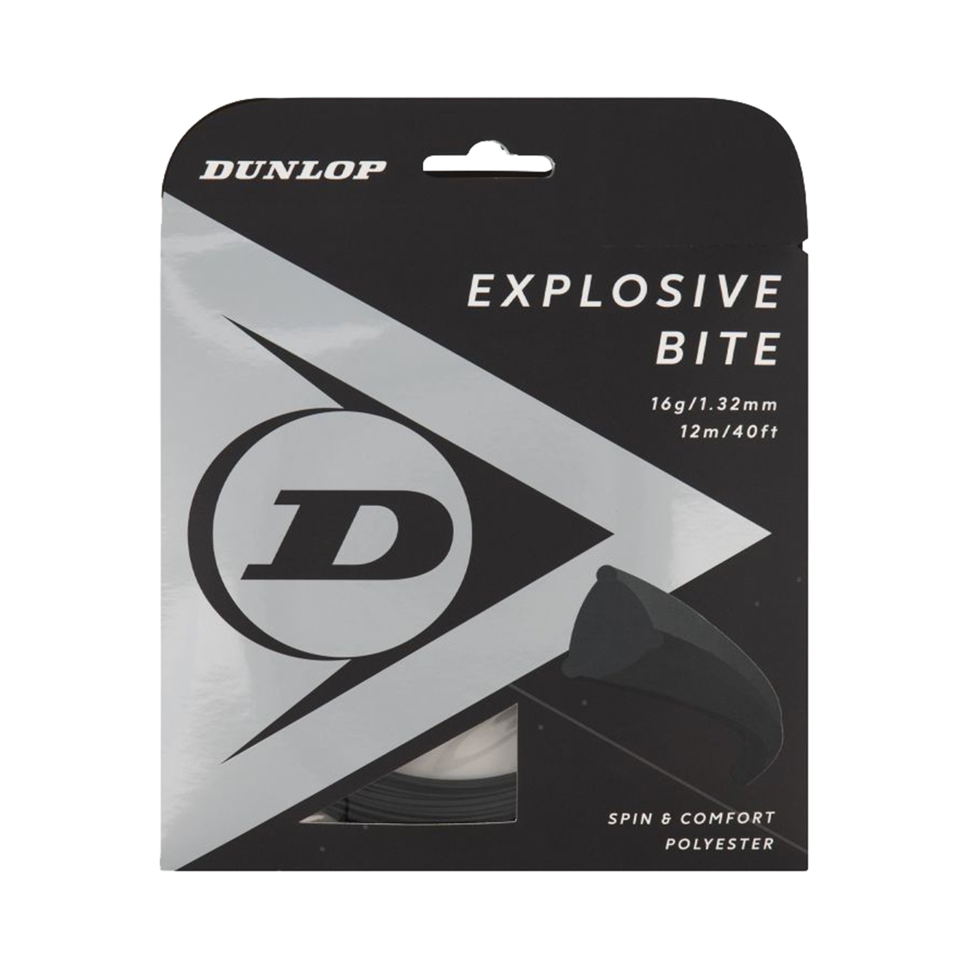 Dunlop Explosive Bite Strängset 12m - svart