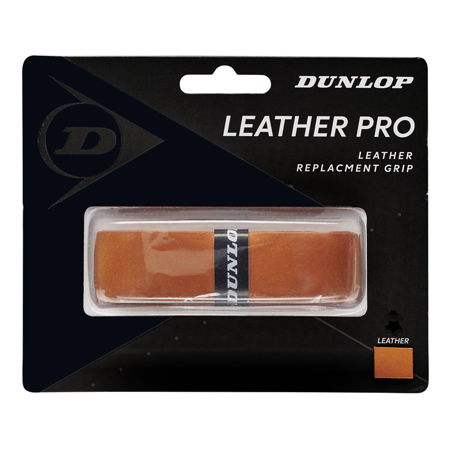 Dunlop Leather Pro Replacement Grip Enpack-Brun