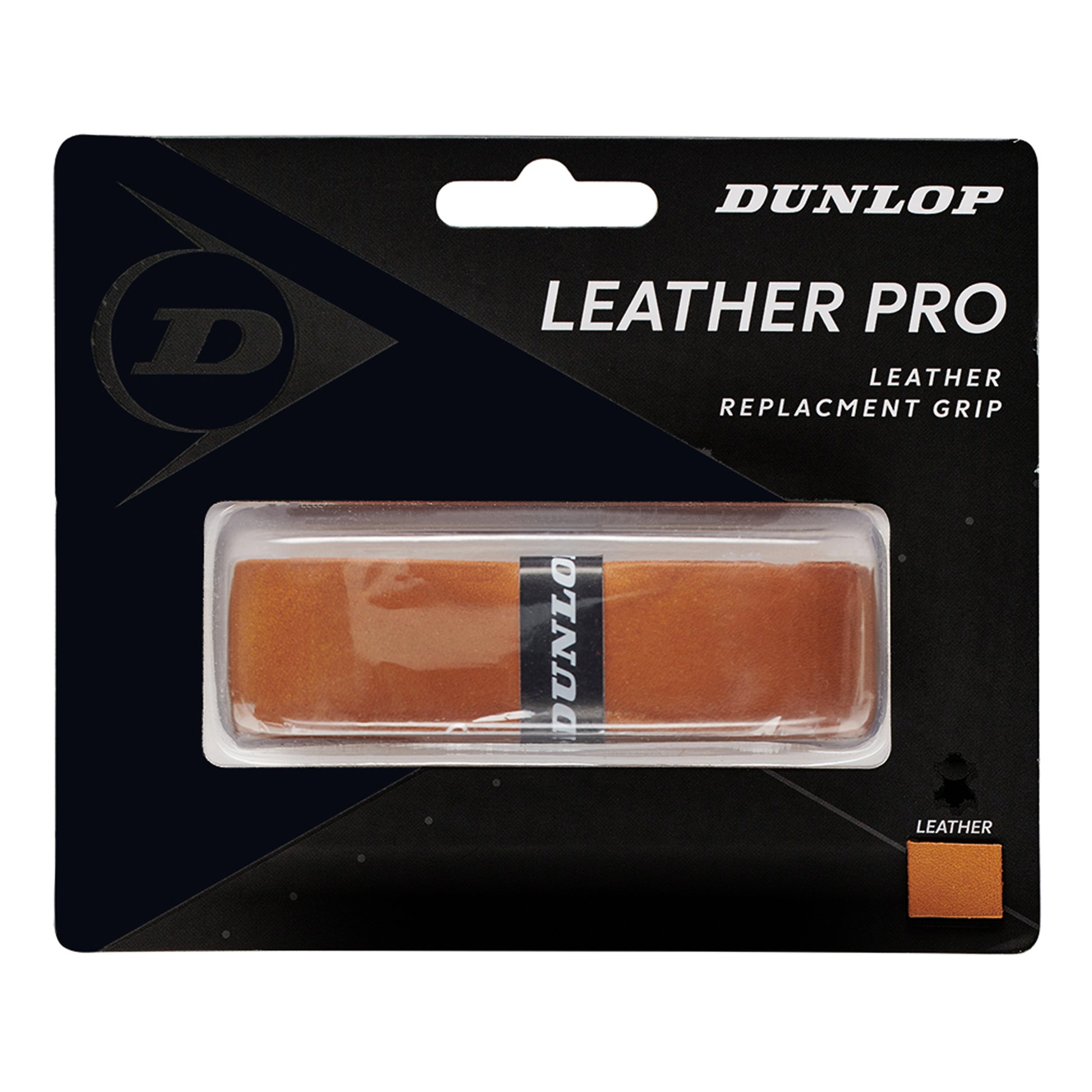 Dunlop Leather Pro Replacement Grip Enpack-Brun