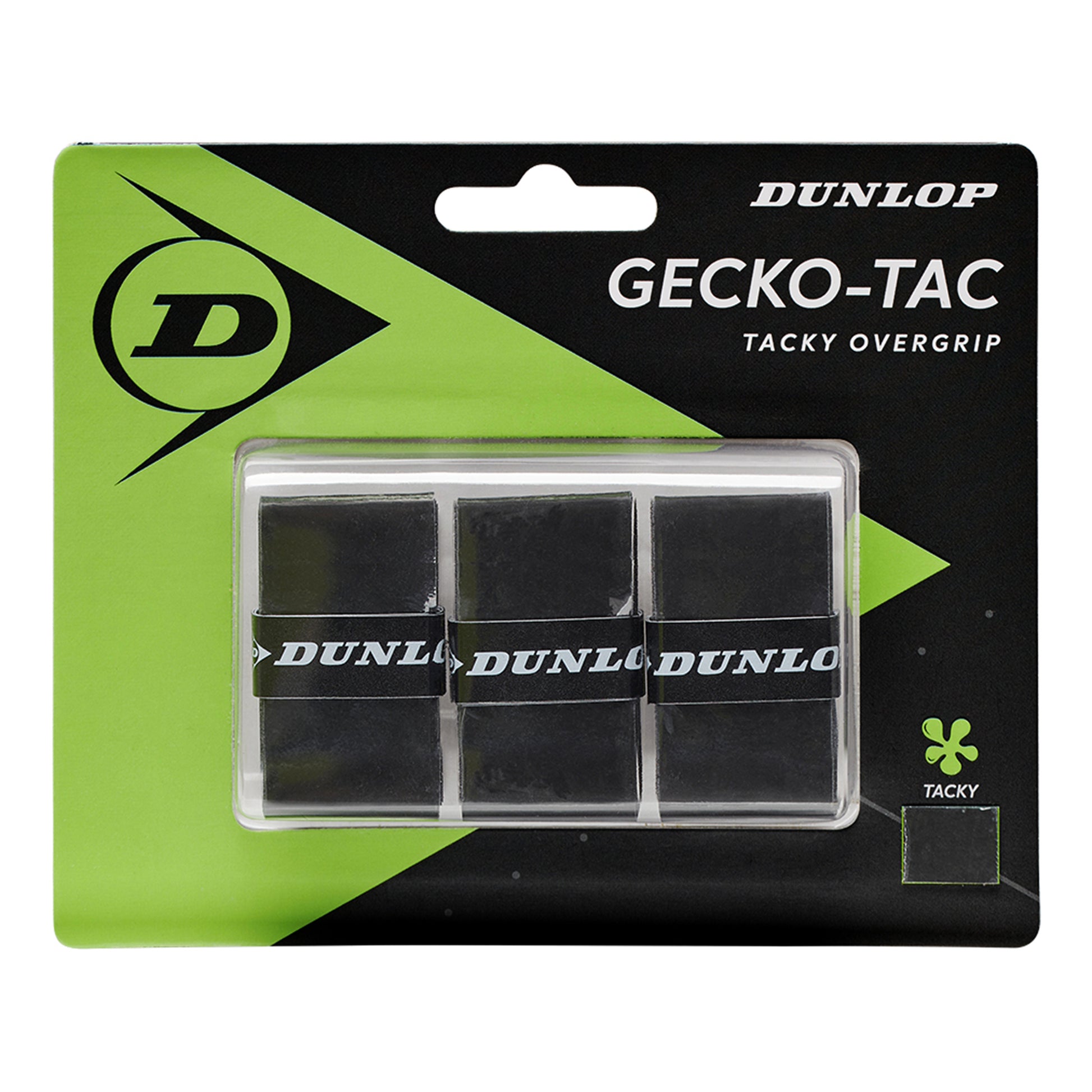 Dunlop Gecko-Tac 3-pack-Svart