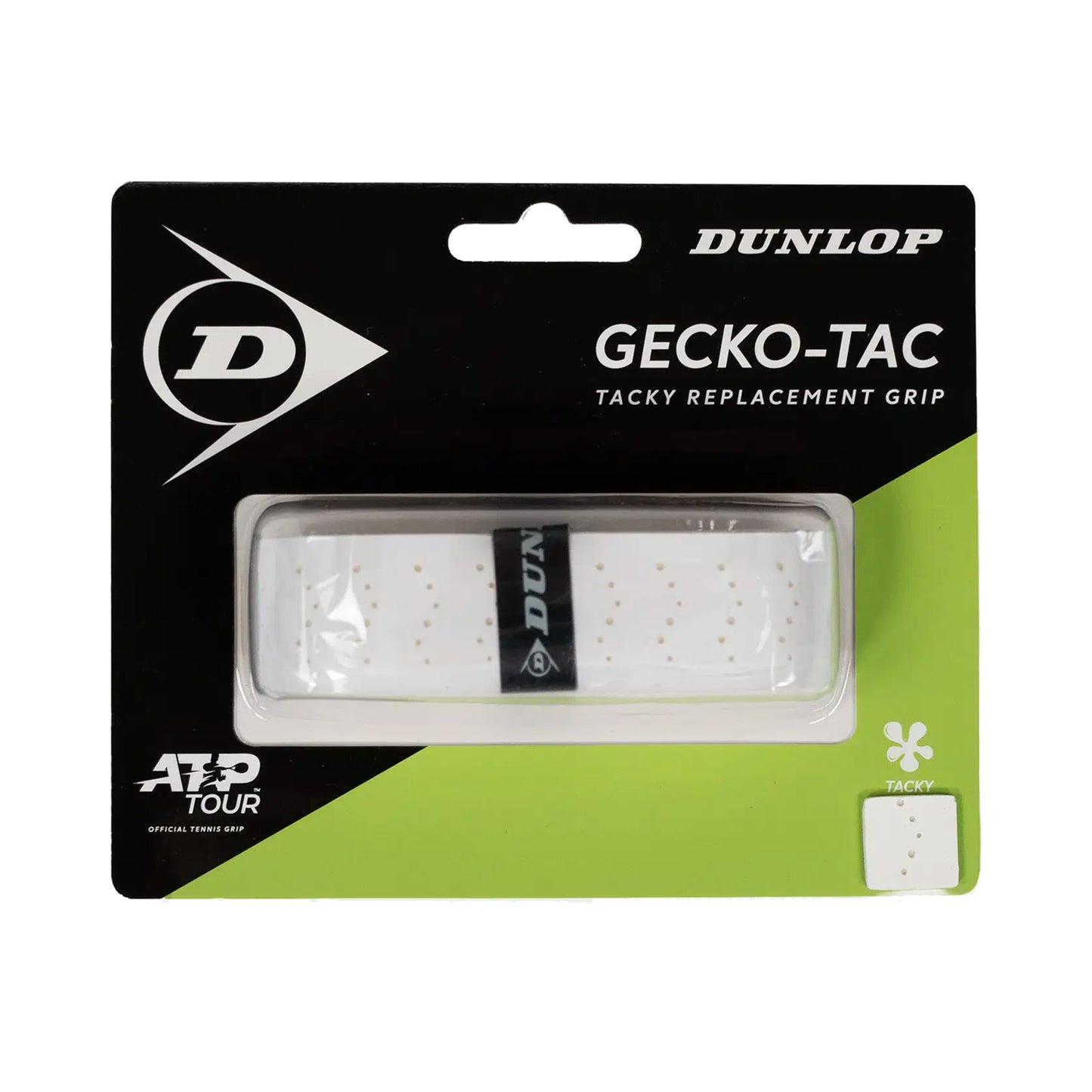 Dunlop Gecko-Tac Replacement Grip Enpack - vit