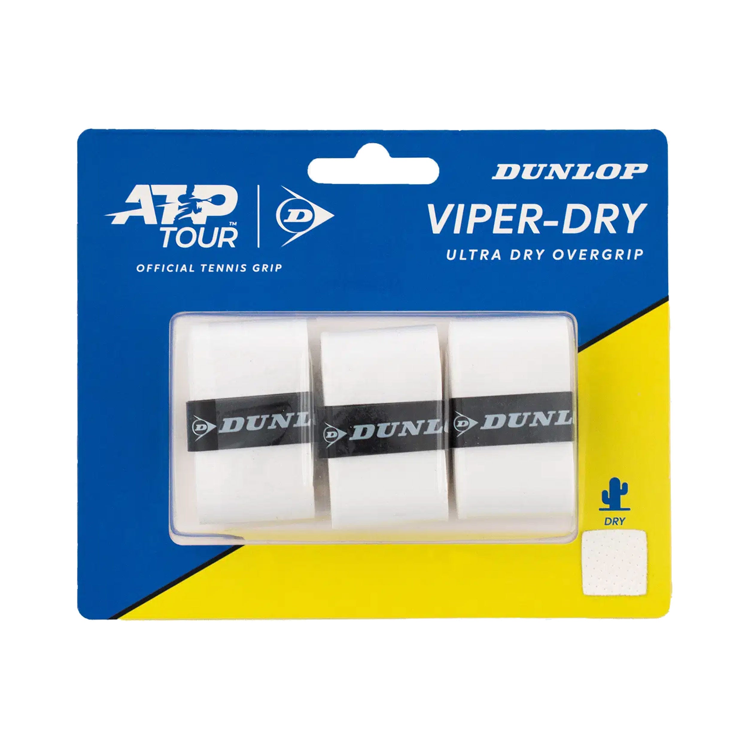 Dunlop Viperdry 3-pack - vit