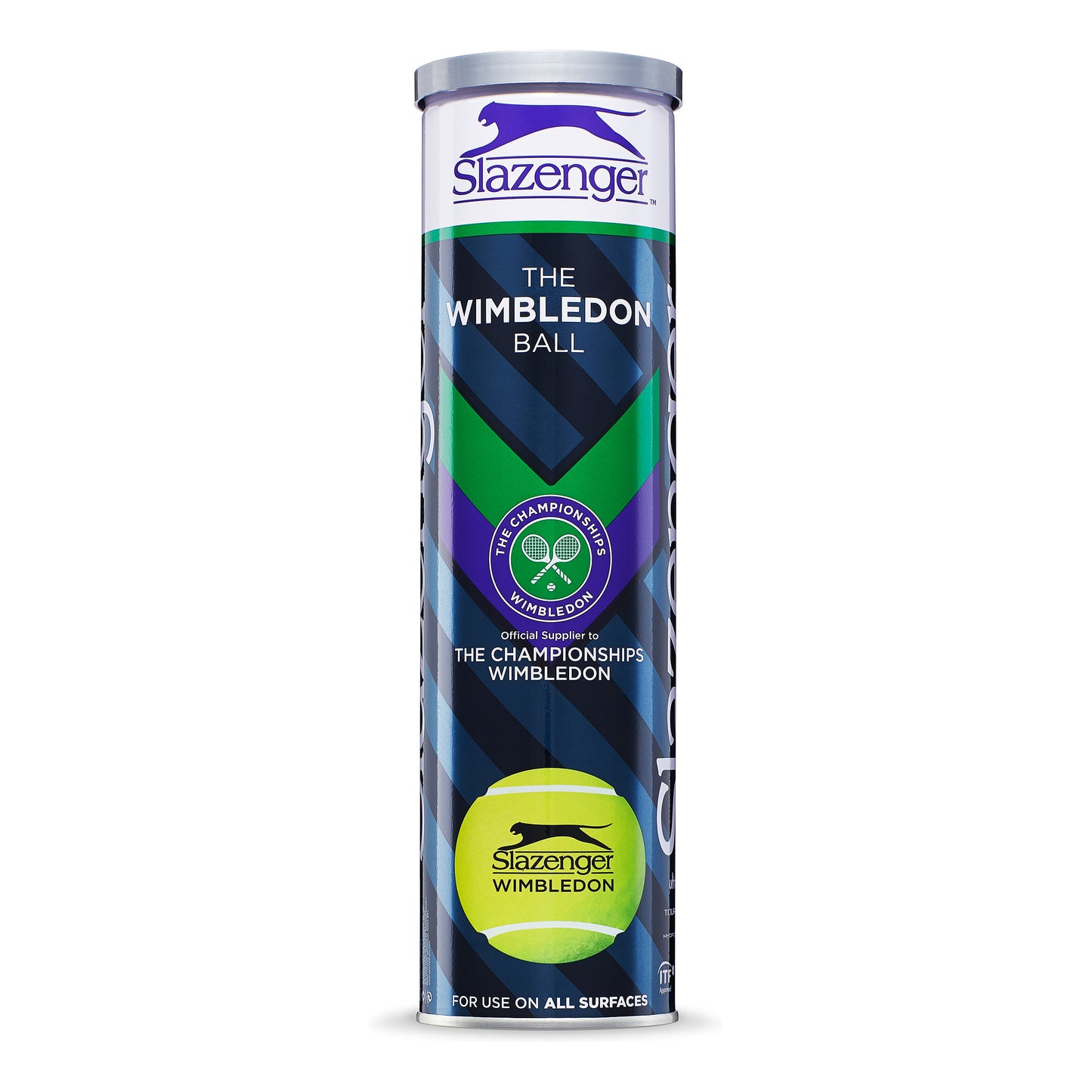 Slazenger Wimbledon 4-pack rör