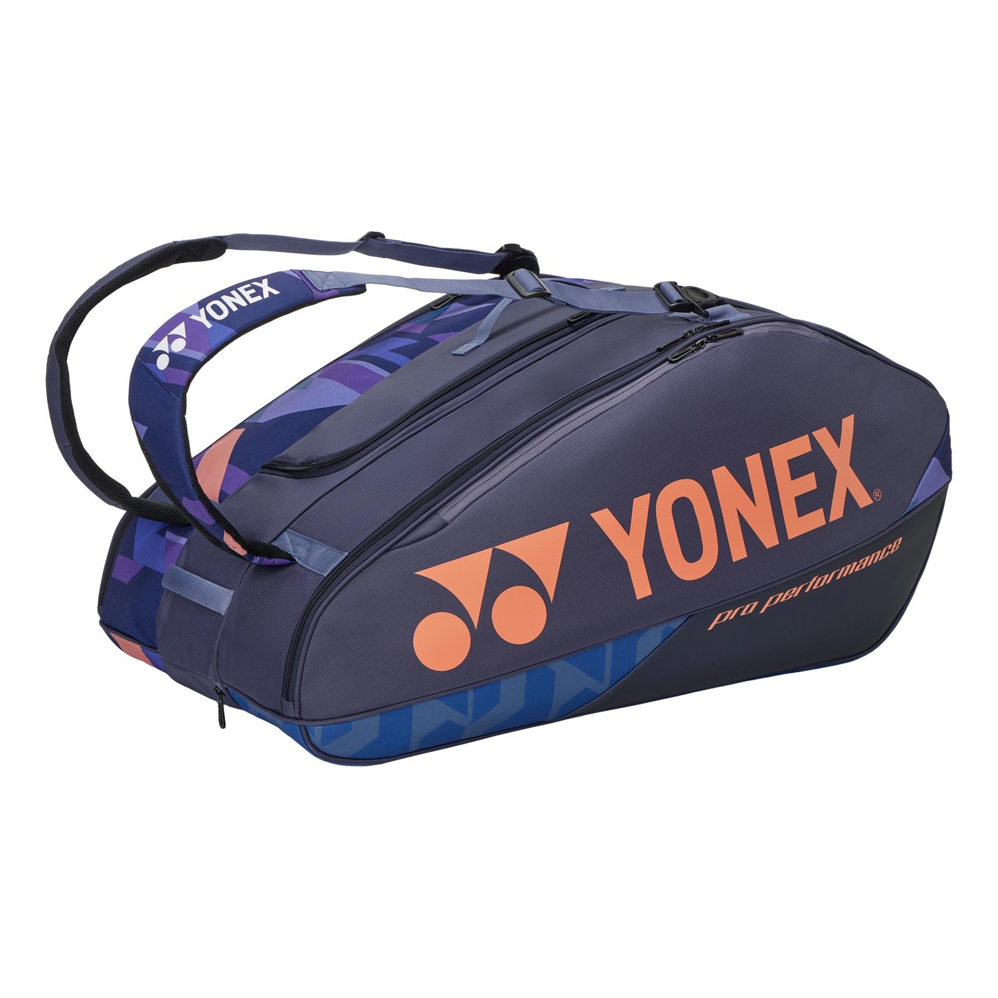 Yonex Pro Racquet Bag Racketväska 12-Mörkblå,Orange