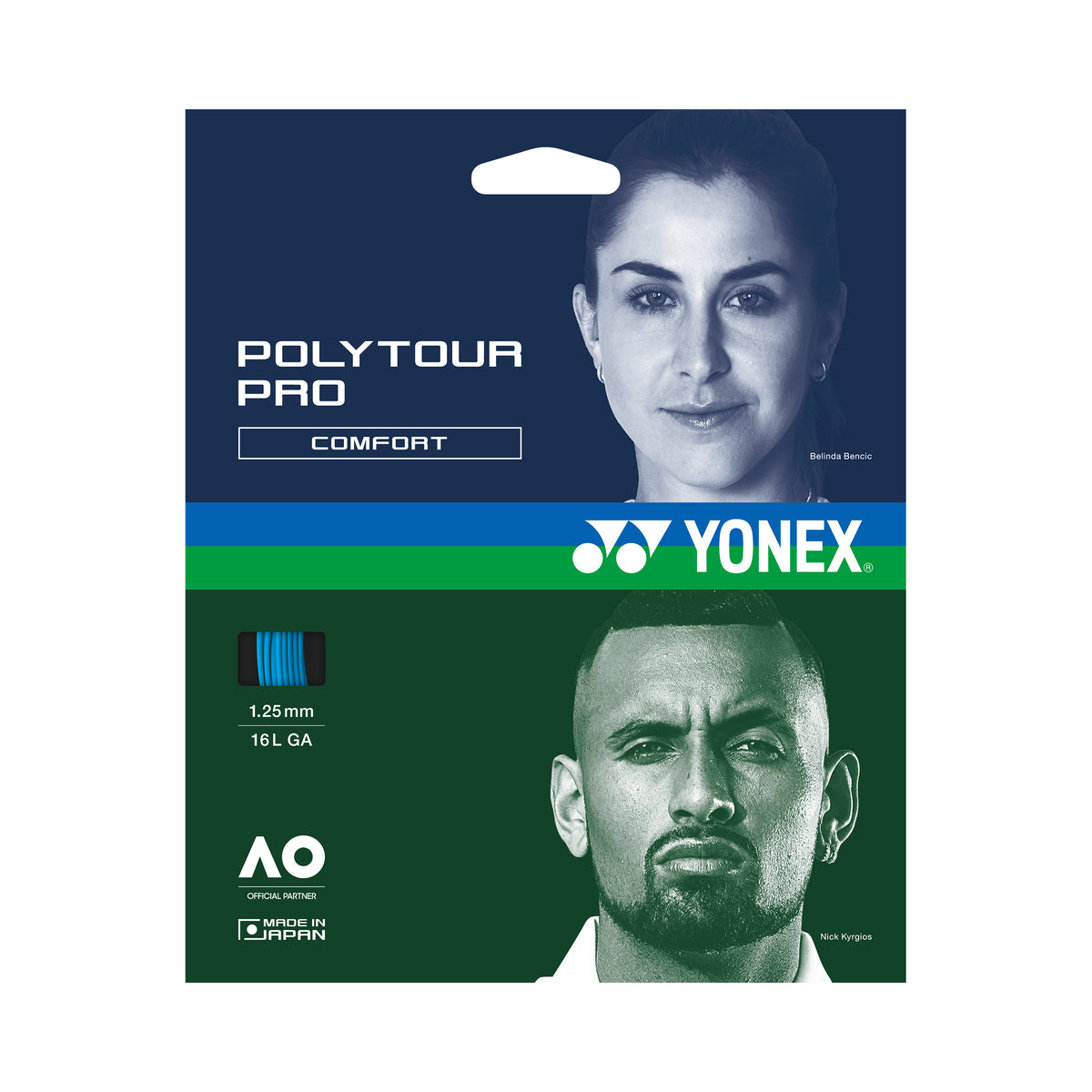 Yonex Poly Tour Pro Strängset 12m - blå