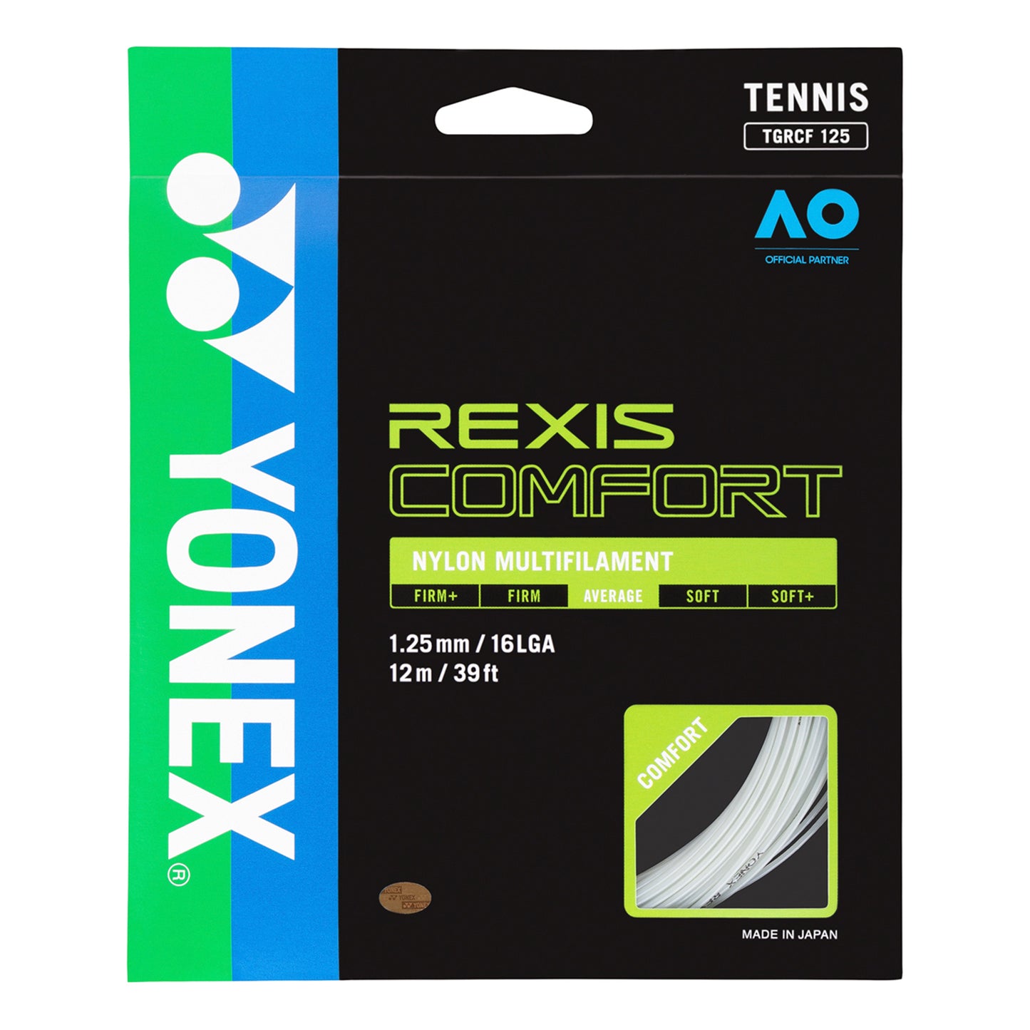 Yonex REXIS Comfort Strängset 12m - vit