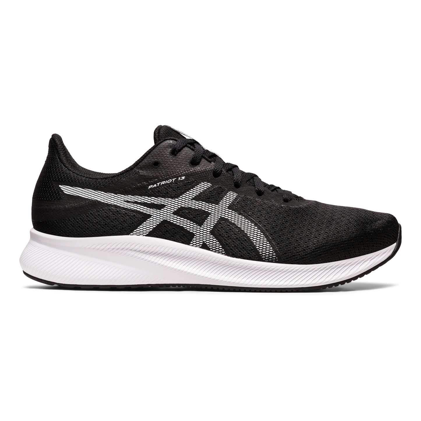ASICS Patriot 13 Neutralsko Herrar - svart, vit