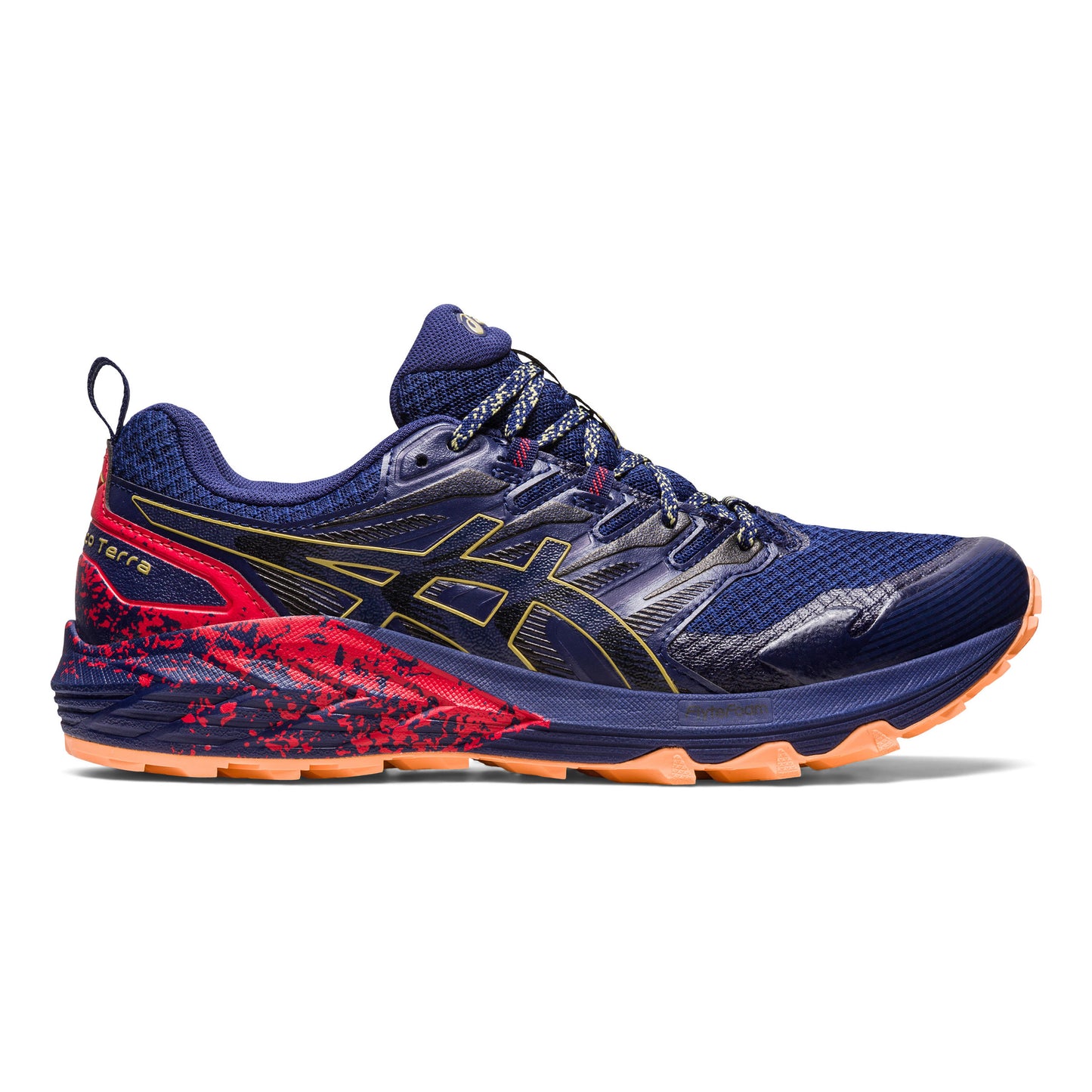 ASICS Gel-Trabuco Terra Terrängsko Herrar - blå, röd