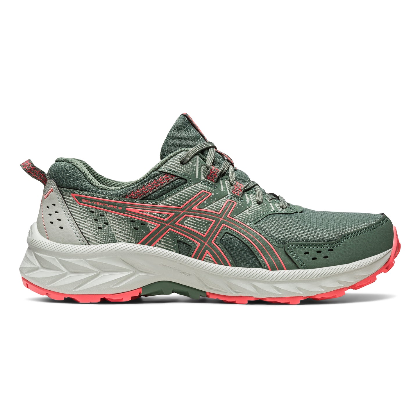 ASICS Gel-Venture 9 Terrängsko Damer - grön, orange