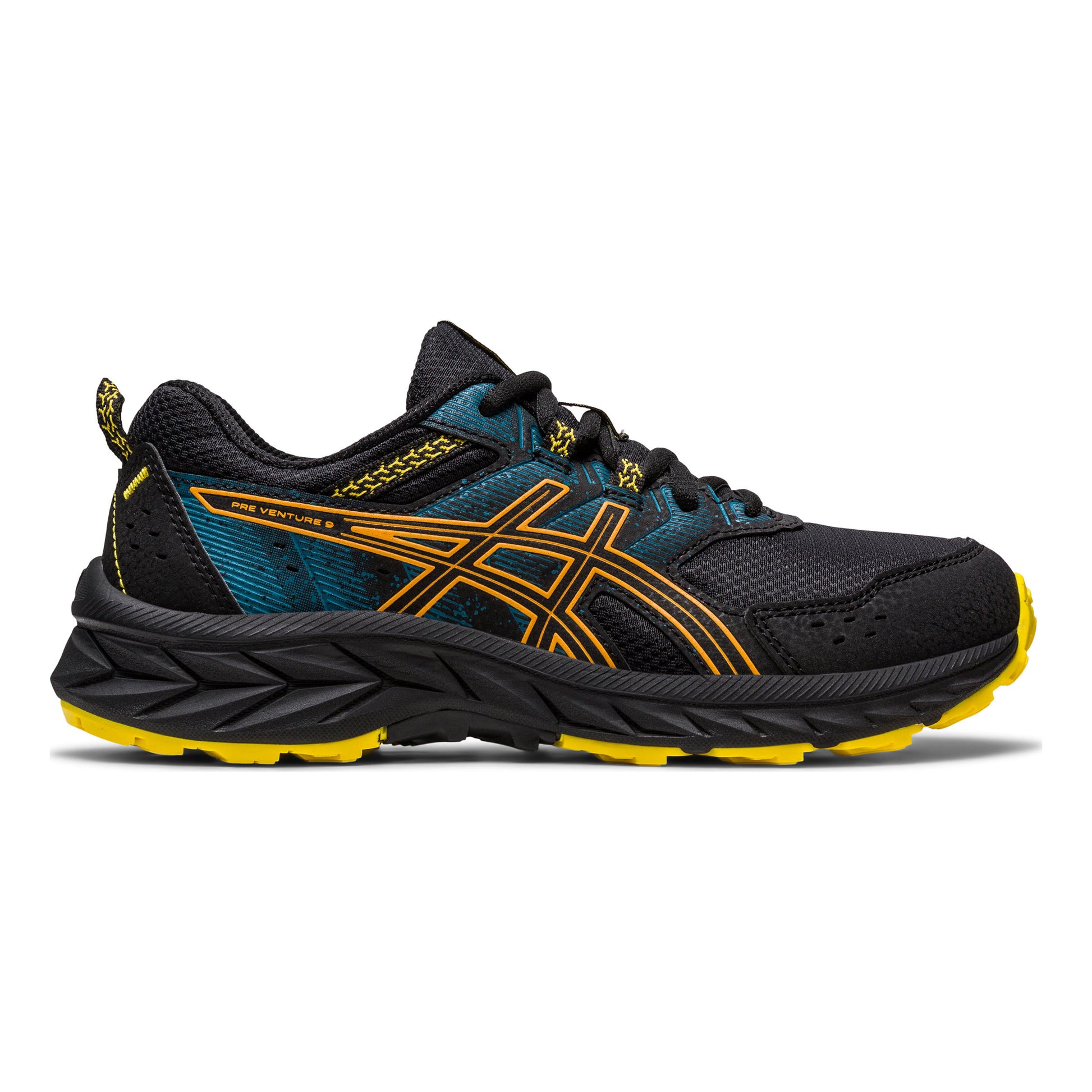 ASICS Pre-Venture 9 GS Terrängsko Barn - svart, gul