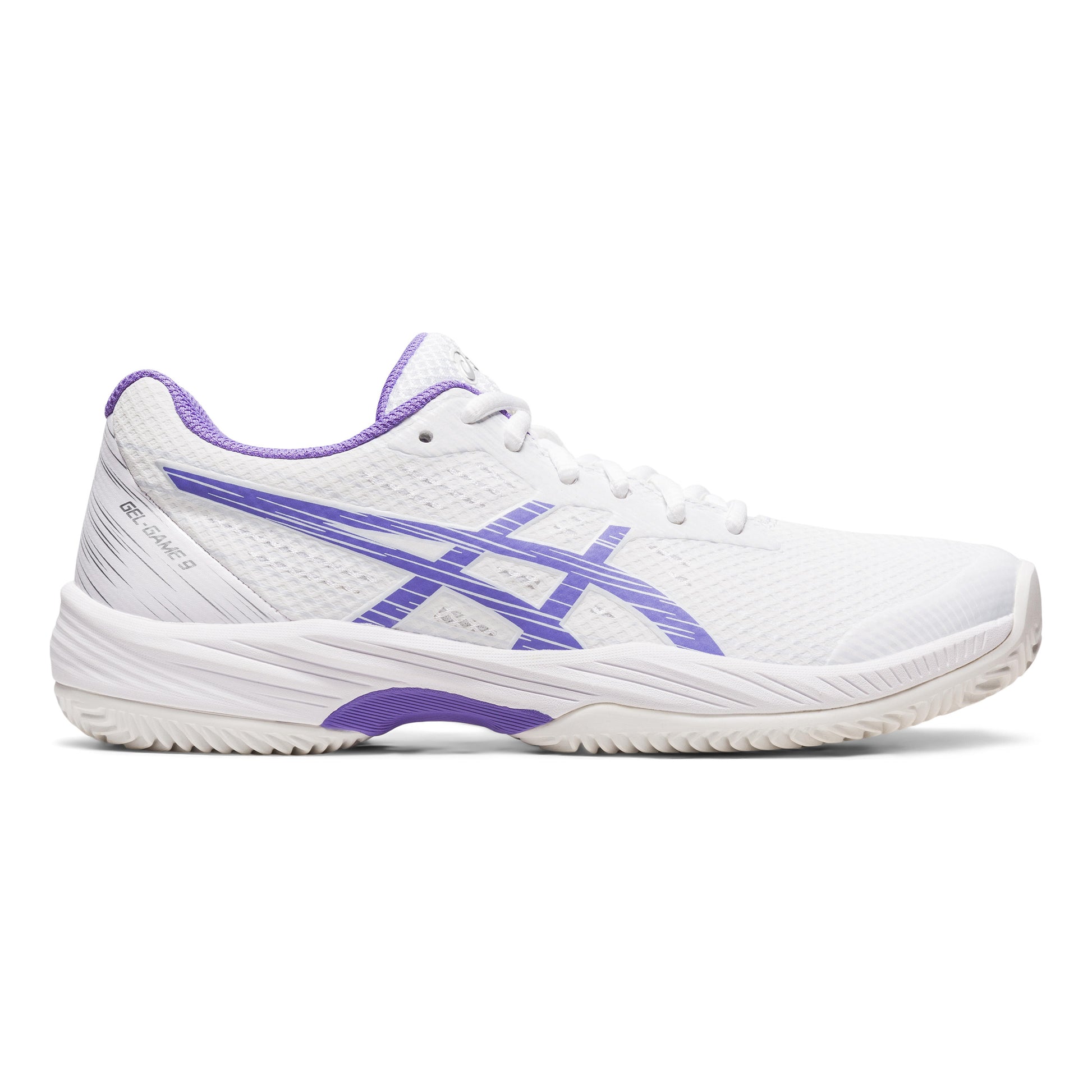 ASICS Gel-Game 9 Sko för grus Damer - vit, syrén