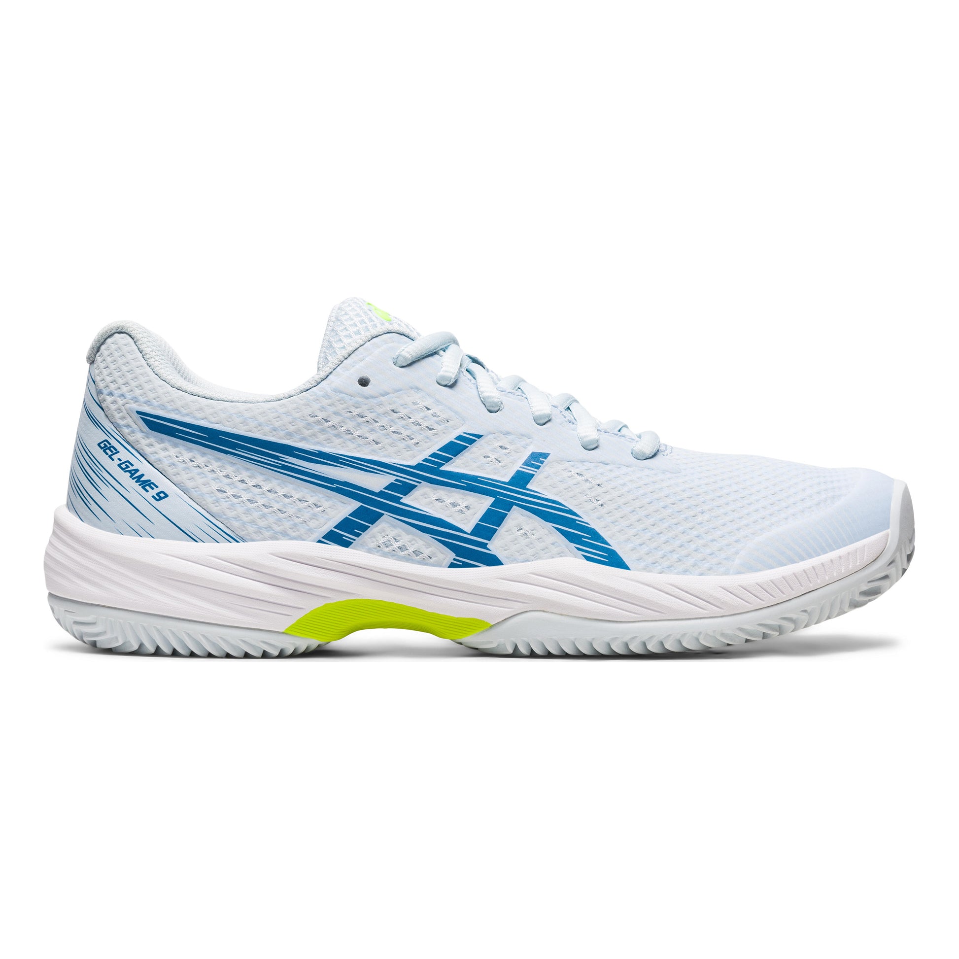 ASICS Gel-Game 9 Sko för grus Damer - ljusblå, blå