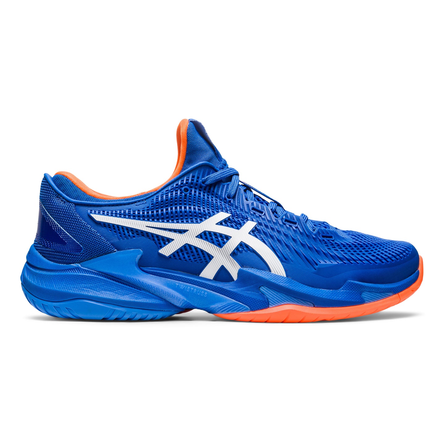 ASICS Court FF 3  Novak Allroundsko Herrar - blå, orange