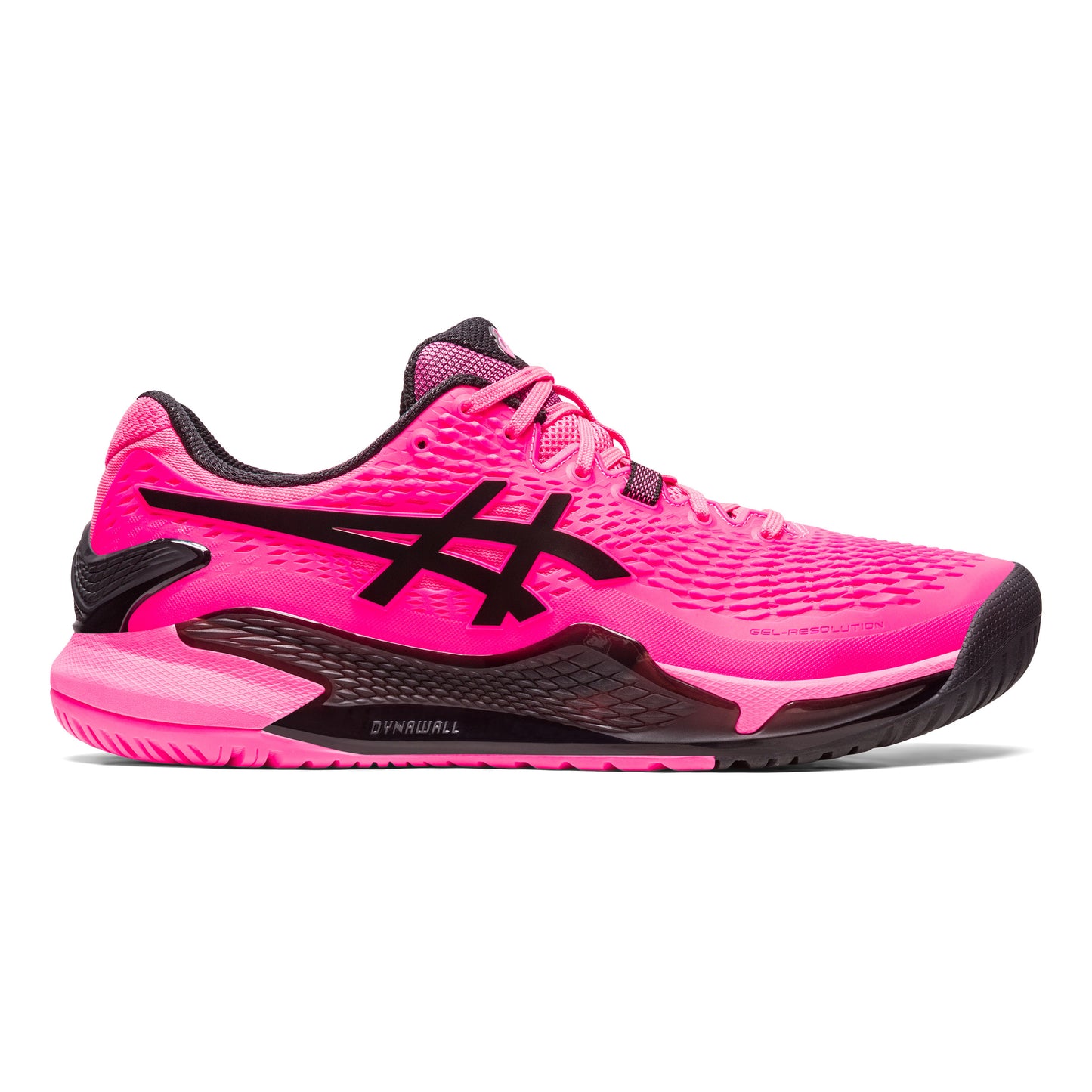 ASICS Gel-Resolution 9 Allroundsko Herrar - rosa, svart