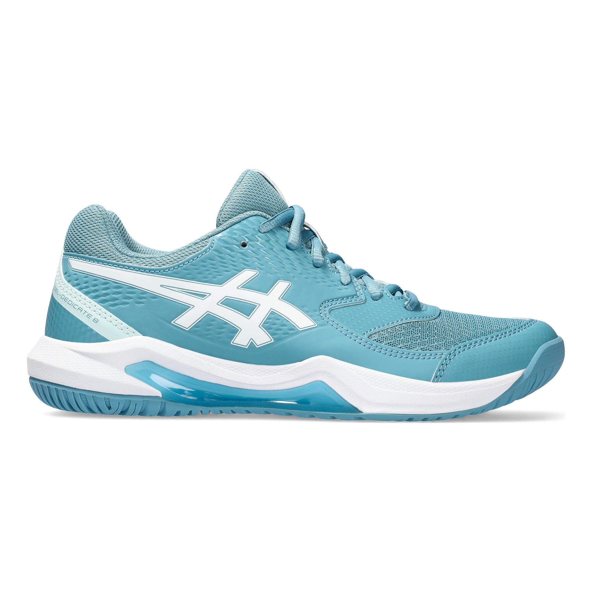 ASICS Gel-Dedicate 8 Allroundsko Damer - petrol, vit