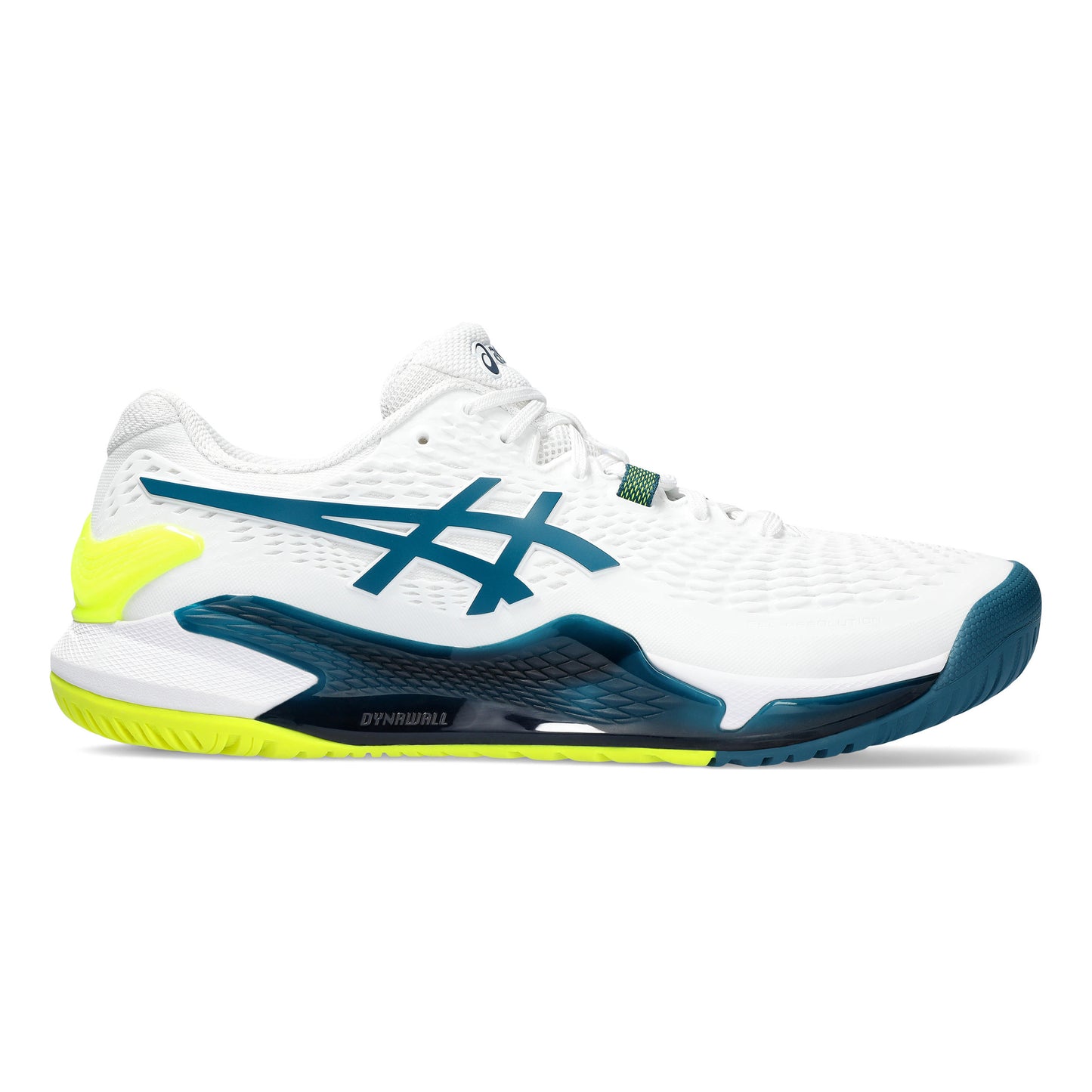 ASICS Gel-Resolution 9 Allroundsko Herrar - vit, petrol