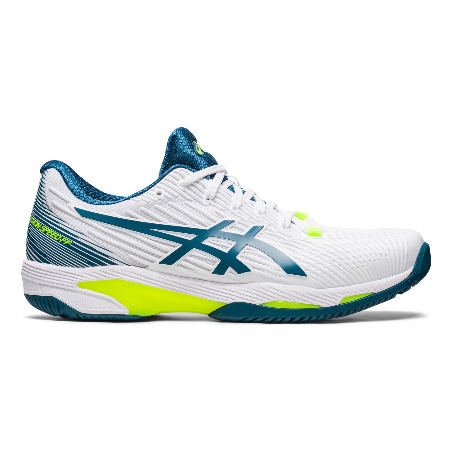 ASICS Solution Speed FF 2 Allroundsko Herrar - vit, petrol