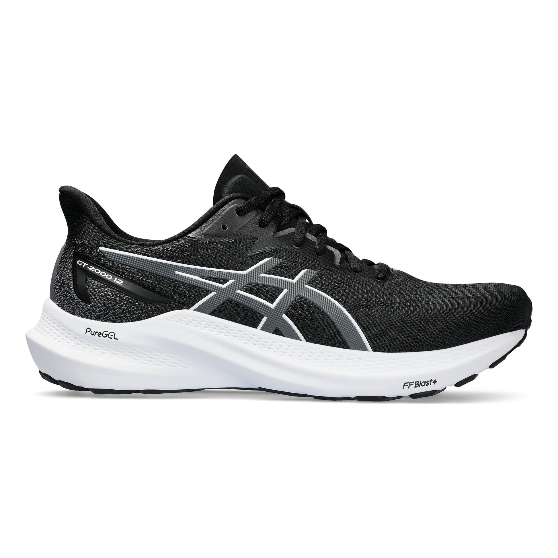 ASICS GT-2000 12 Stabilitetssko Herrar - svart, grå