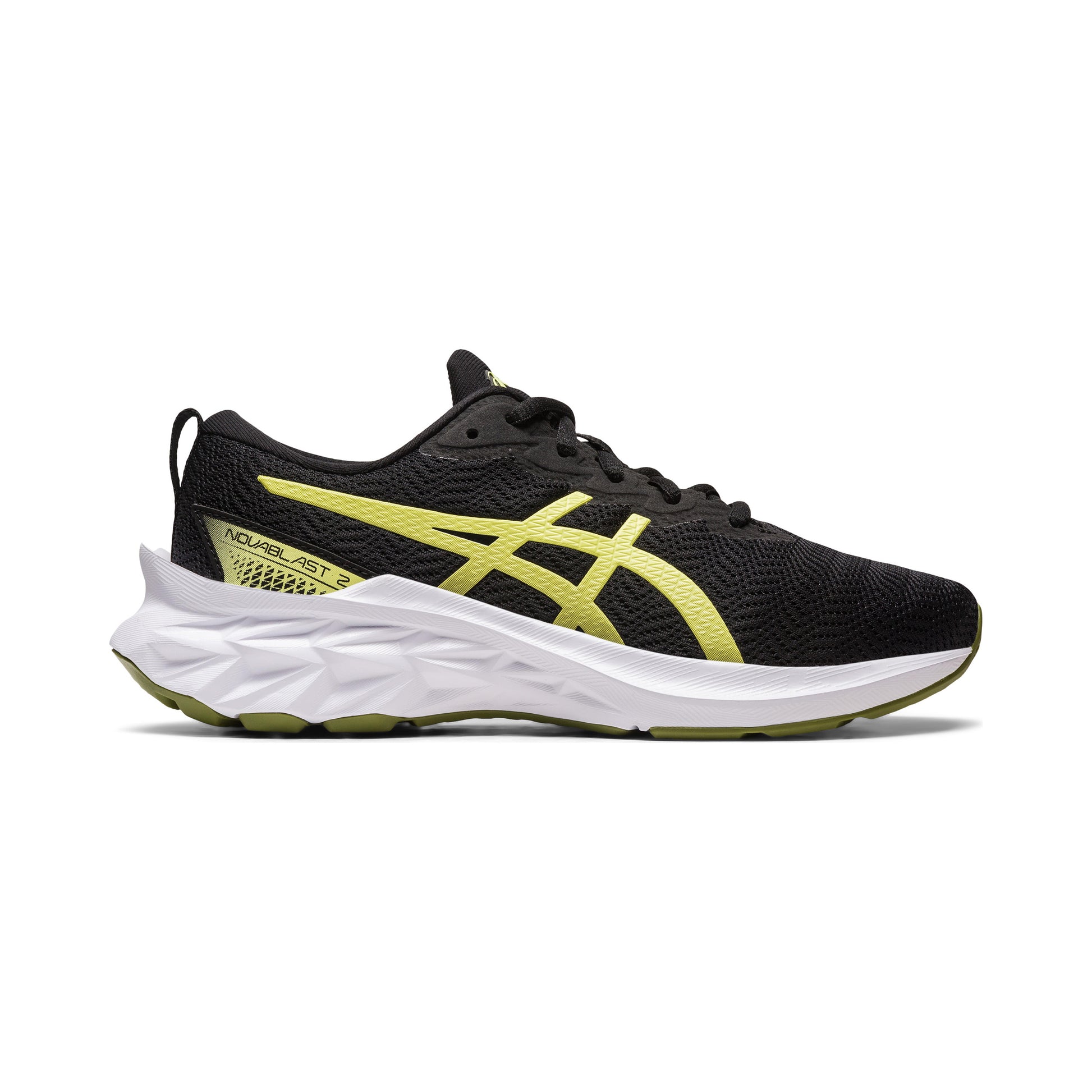 ASICS Novablast 2 GS Neutralsko Barn - svart, neongul