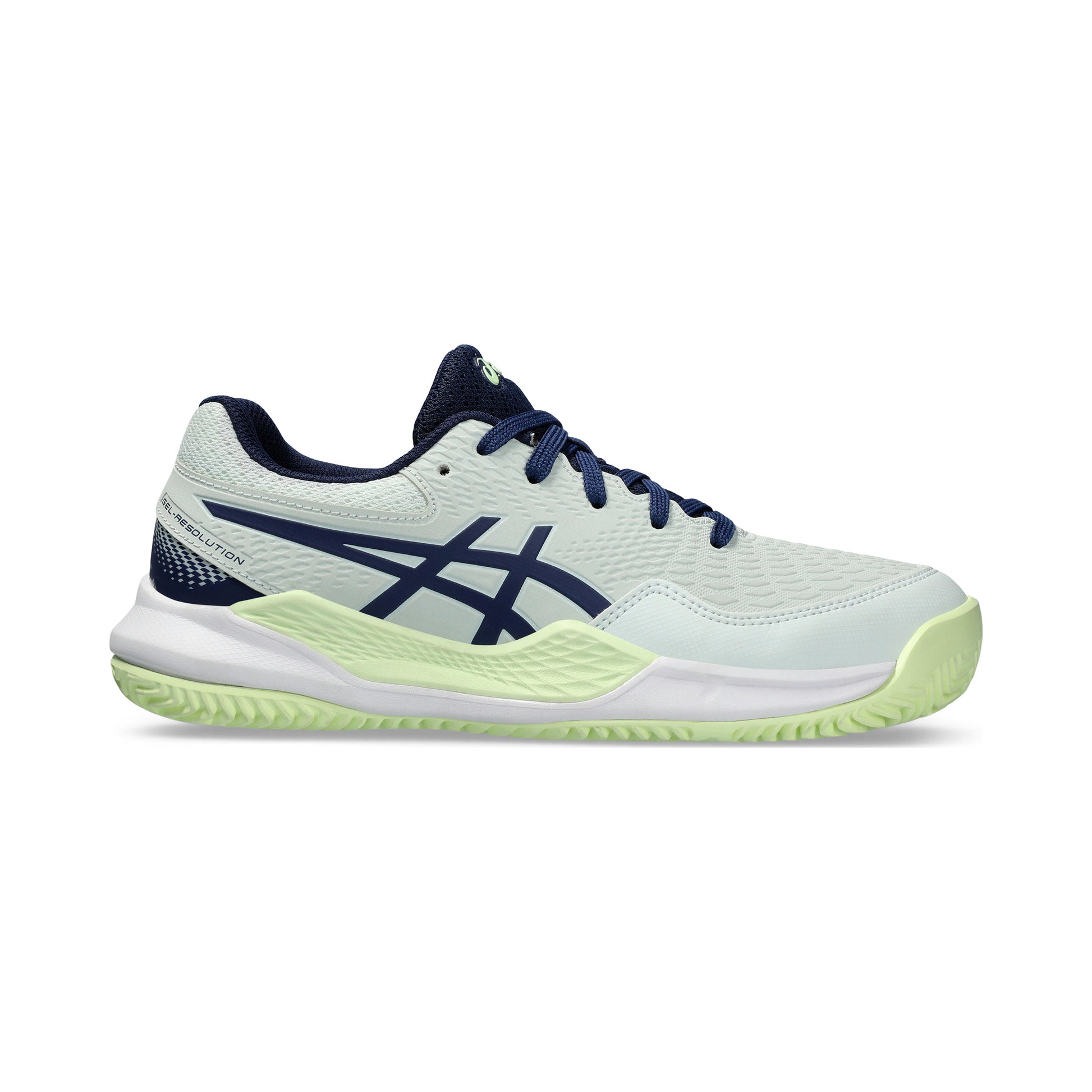 ASICS Gel-Resolution 9 GS Sko för grus Barn - mint, mörkblå